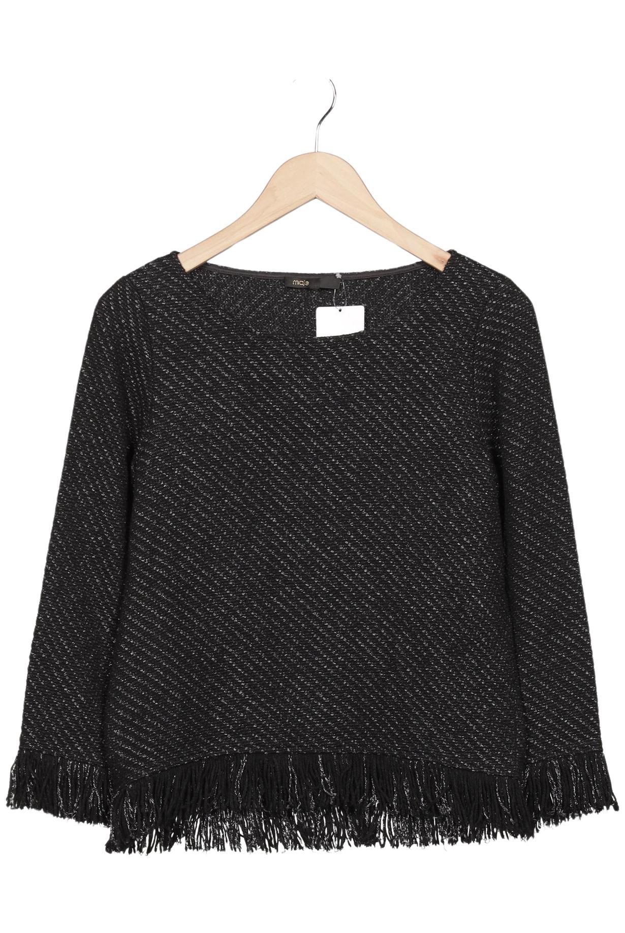 

maje Damen Pullover, schwarz, Gr. 38