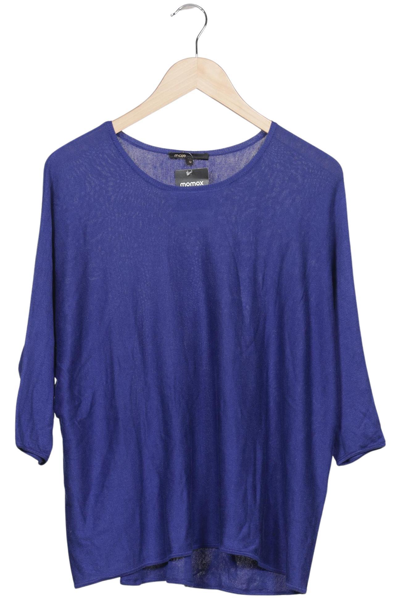 

maje Damen Pullover, blau, Gr. uni