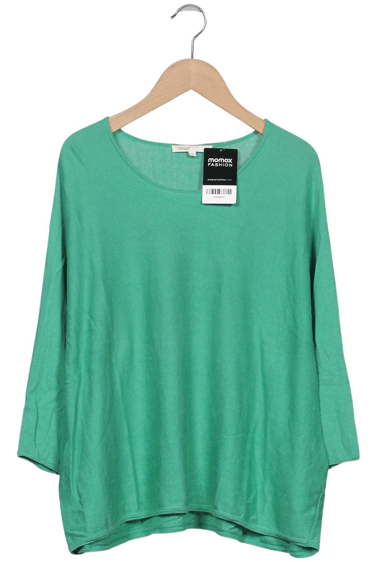 

maje Damen Pullover, grün, Gr. uni