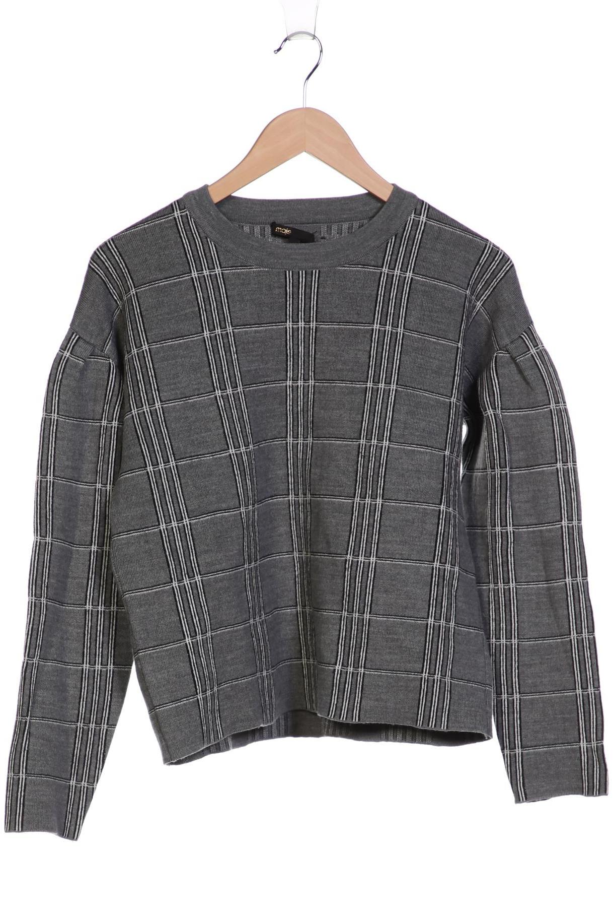 

maje Damen Pullover, grau, Gr. 36