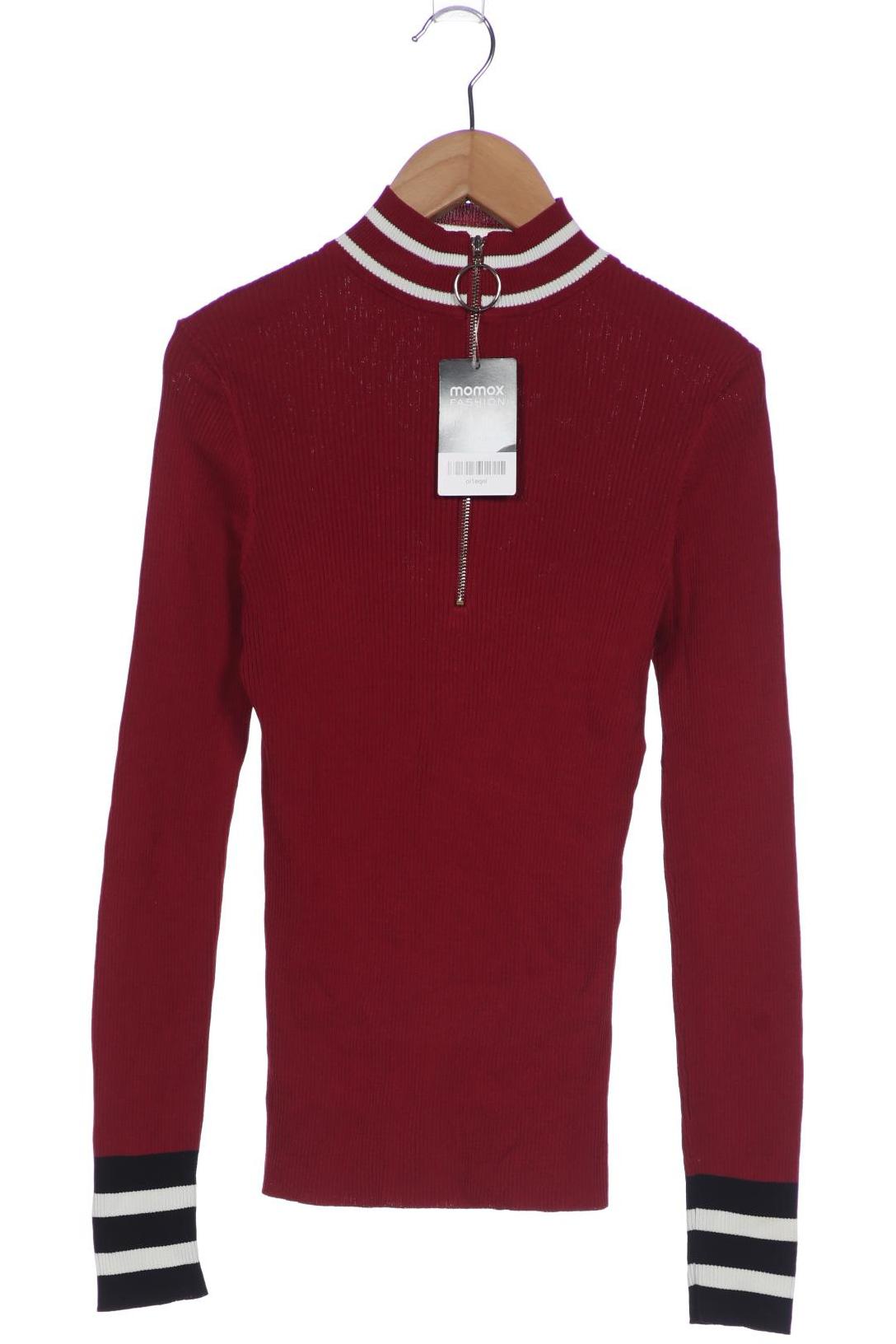 

maje Damen Pullover, bordeaux, Gr. 38