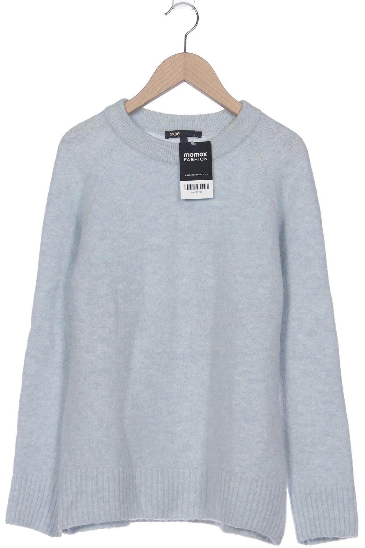 

maje Damen Pullover, hellblau, Gr. 36