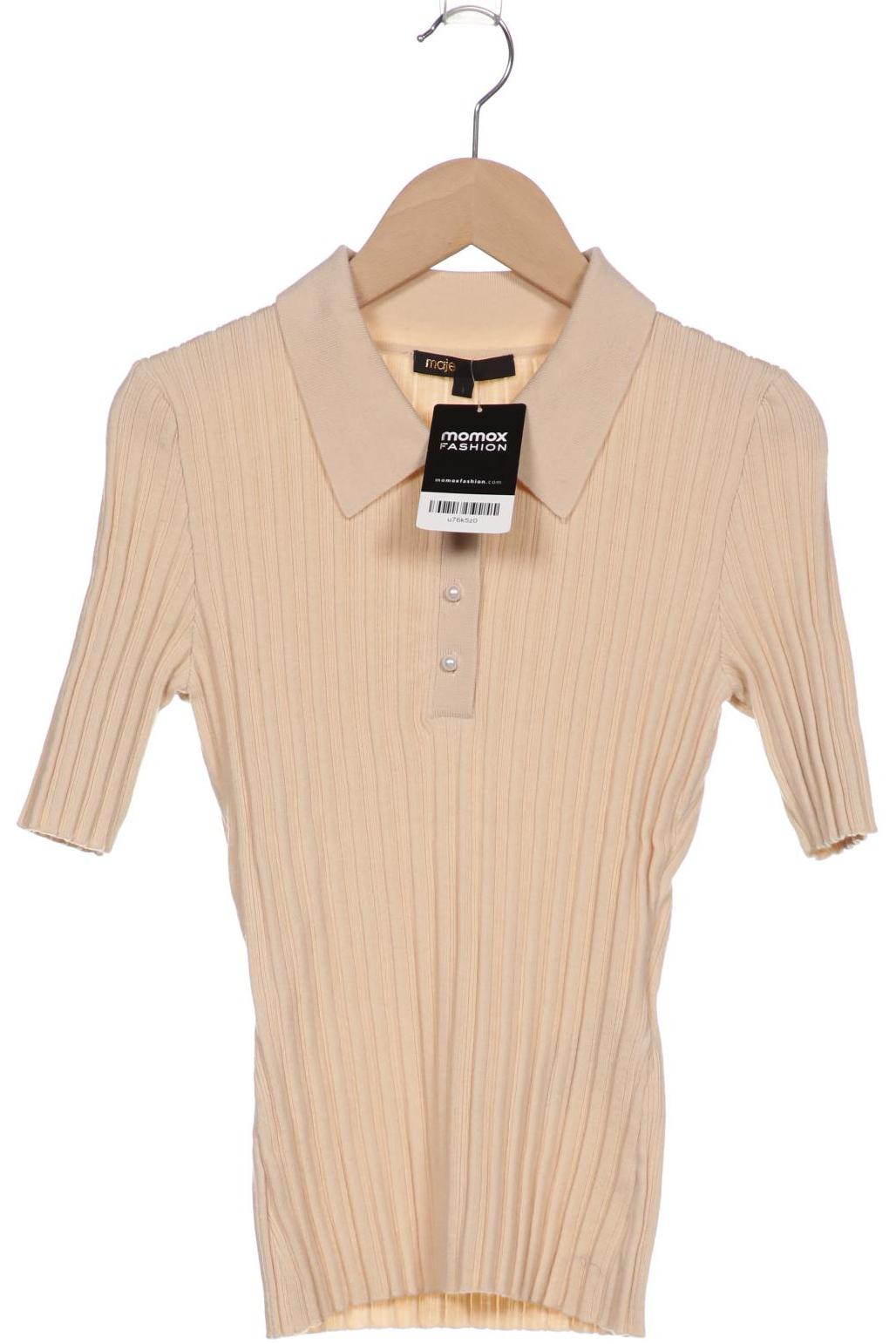 

maje Damen Pullover, beige, Gr. 36
