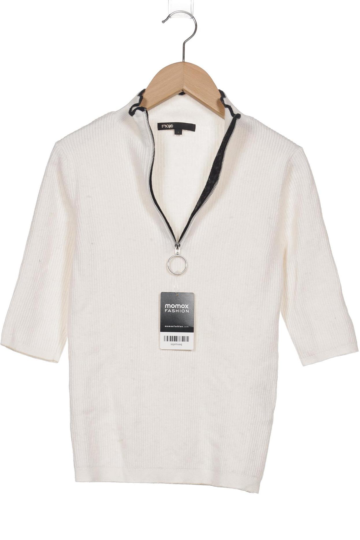 

maje Damen Pullover, cremeweiß, Gr. 36