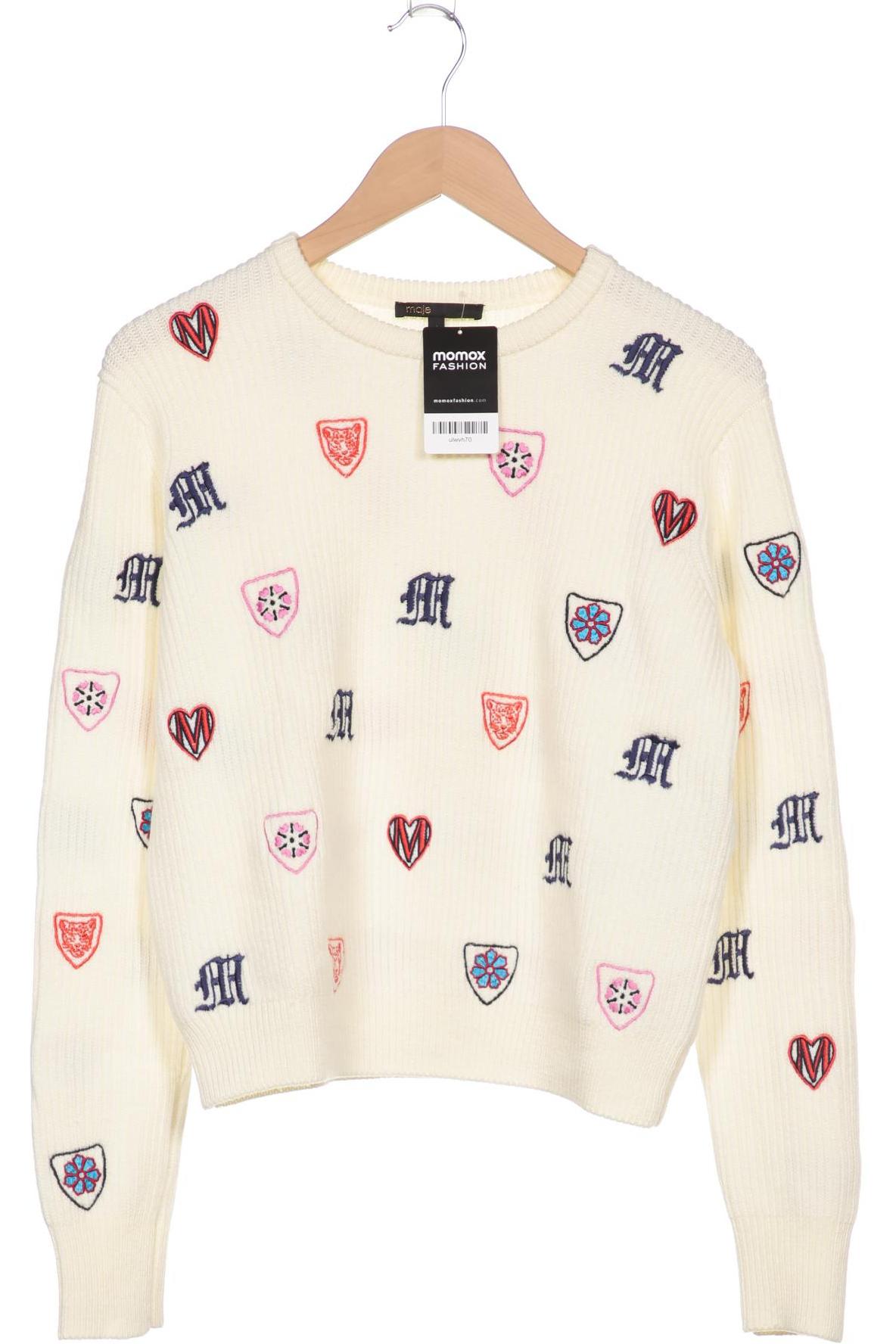 

maje Damen Pullover, cremeweiß