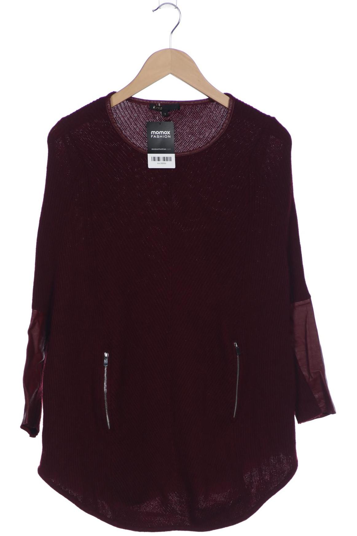 

maje Damen Pullover, bordeaux, Gr. 36