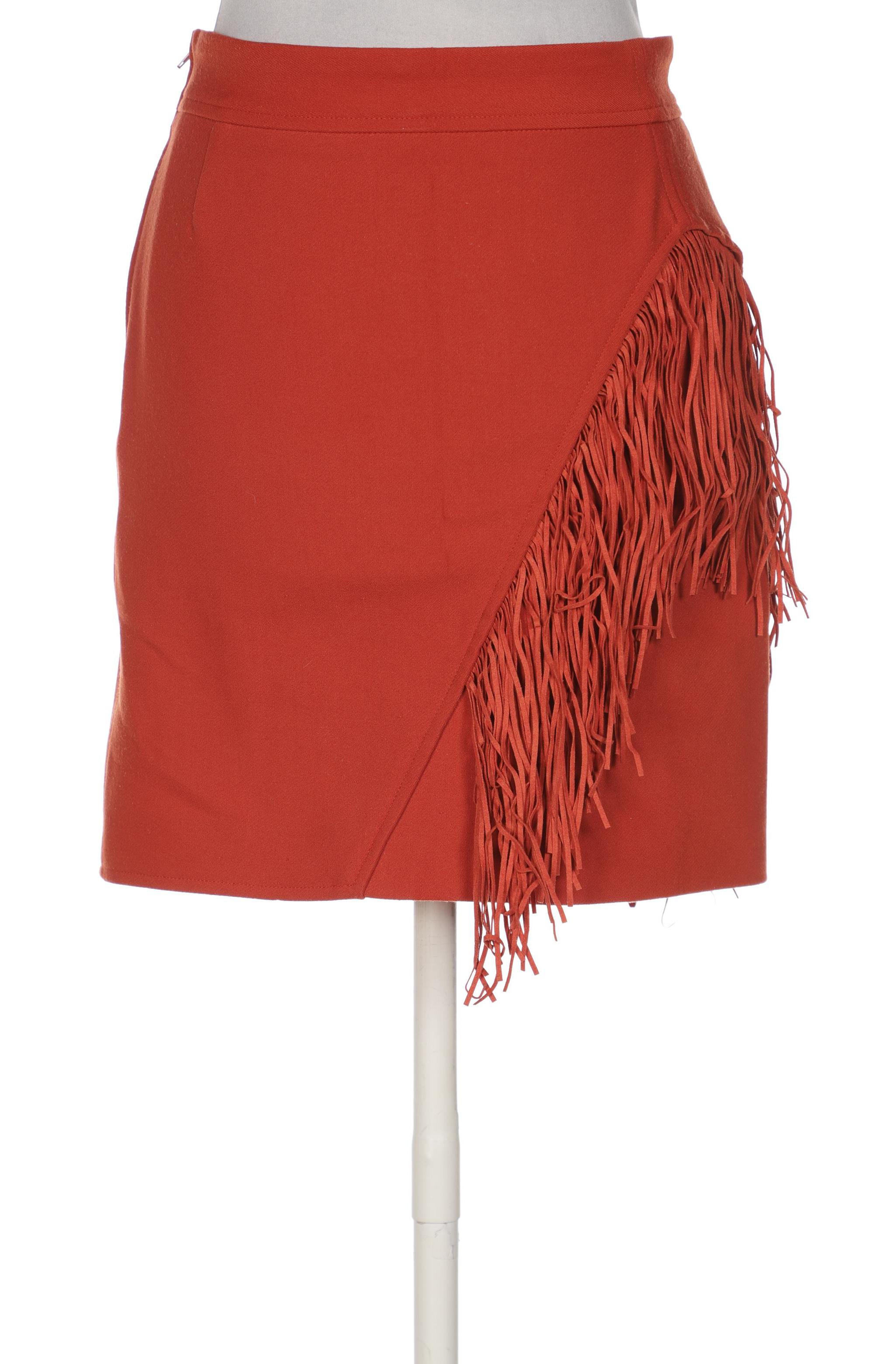 

maje Damen Rock, orange, Gr. 36