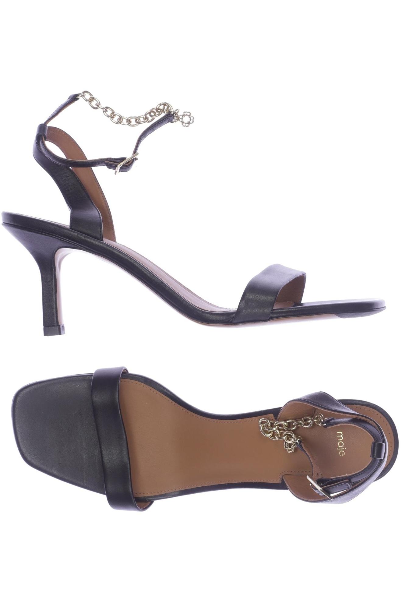 

maje Damen Sandale, schwarz, Gr. 41
