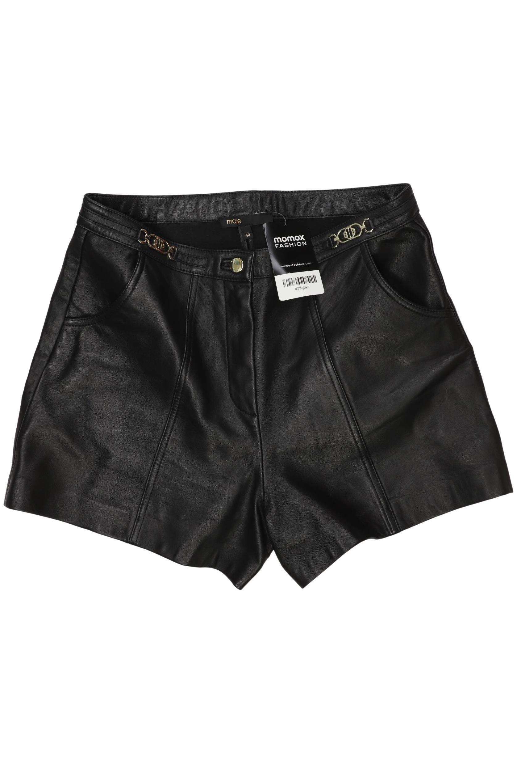 

maje Damen Shorts, schwarz, Gr. 40