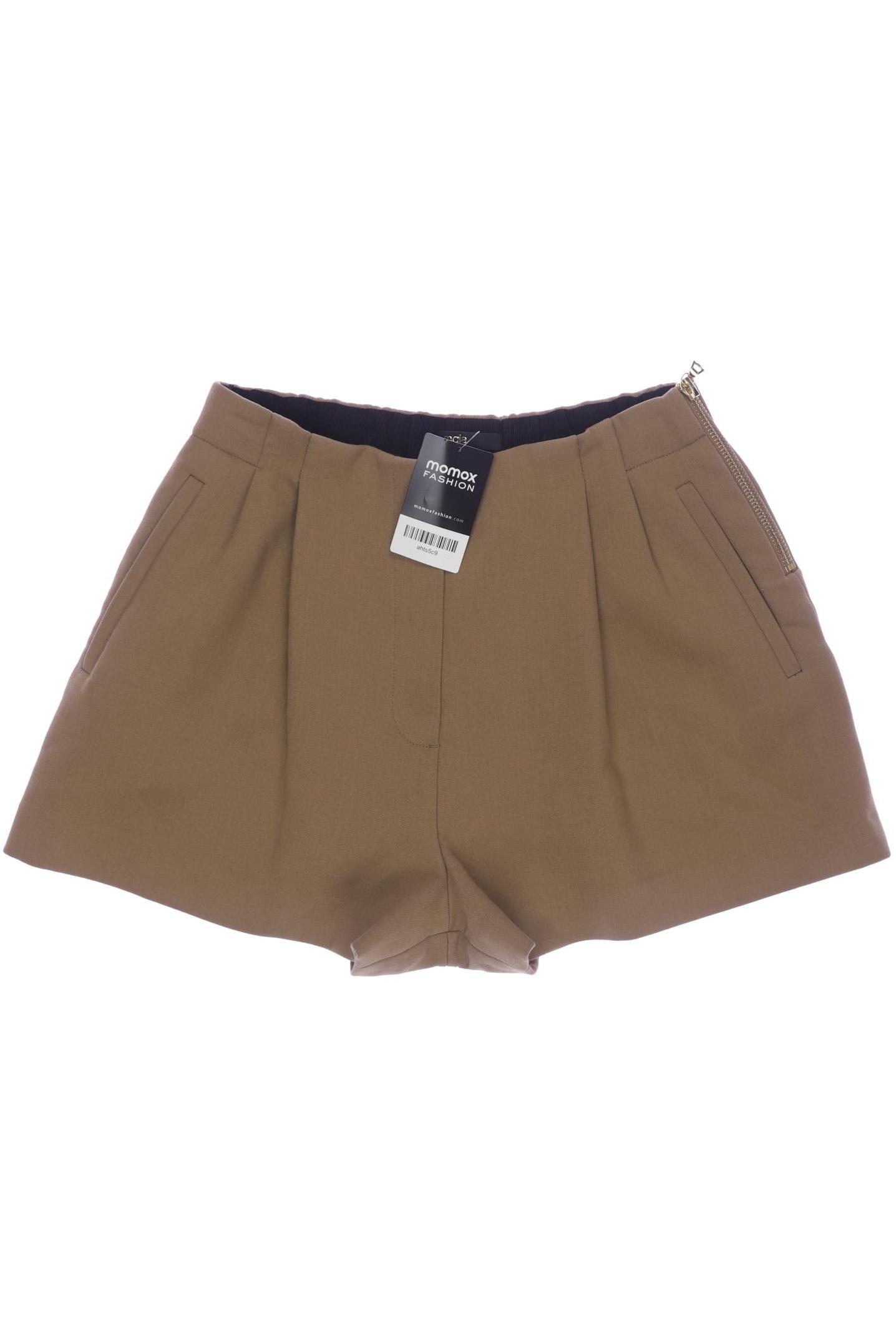 

maje Damen Shorts, braun, Gr. 42