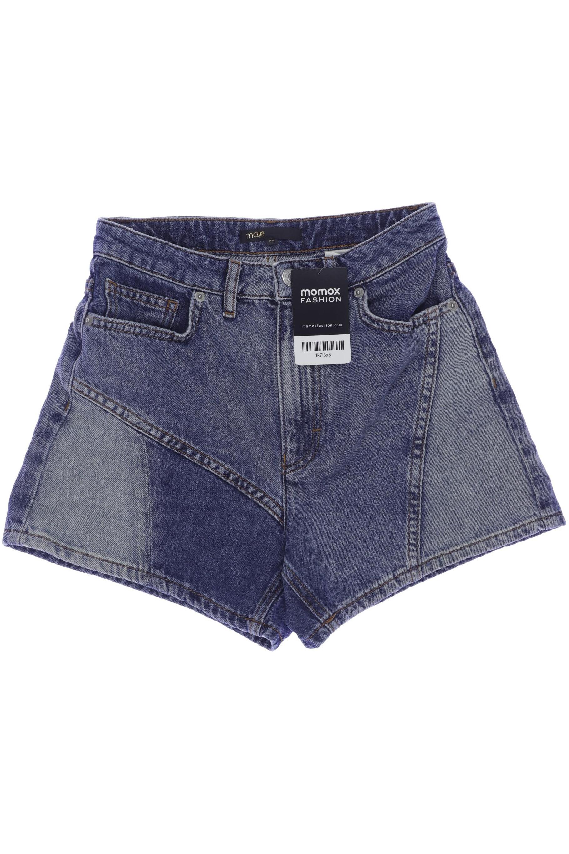 

maje Damen Shorts, blau, Gr. 34