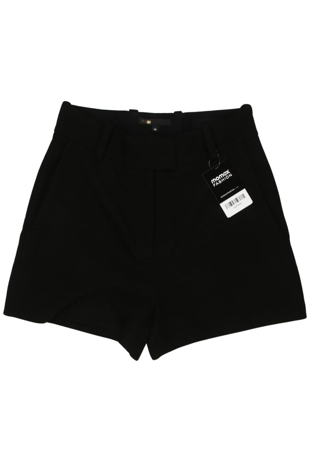 

maje Damen Shorts, schwarz, Gr. 36