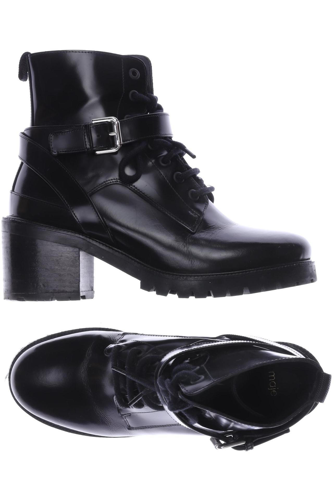 

maje Damen Stiefelette, schwarz, Gr. 39