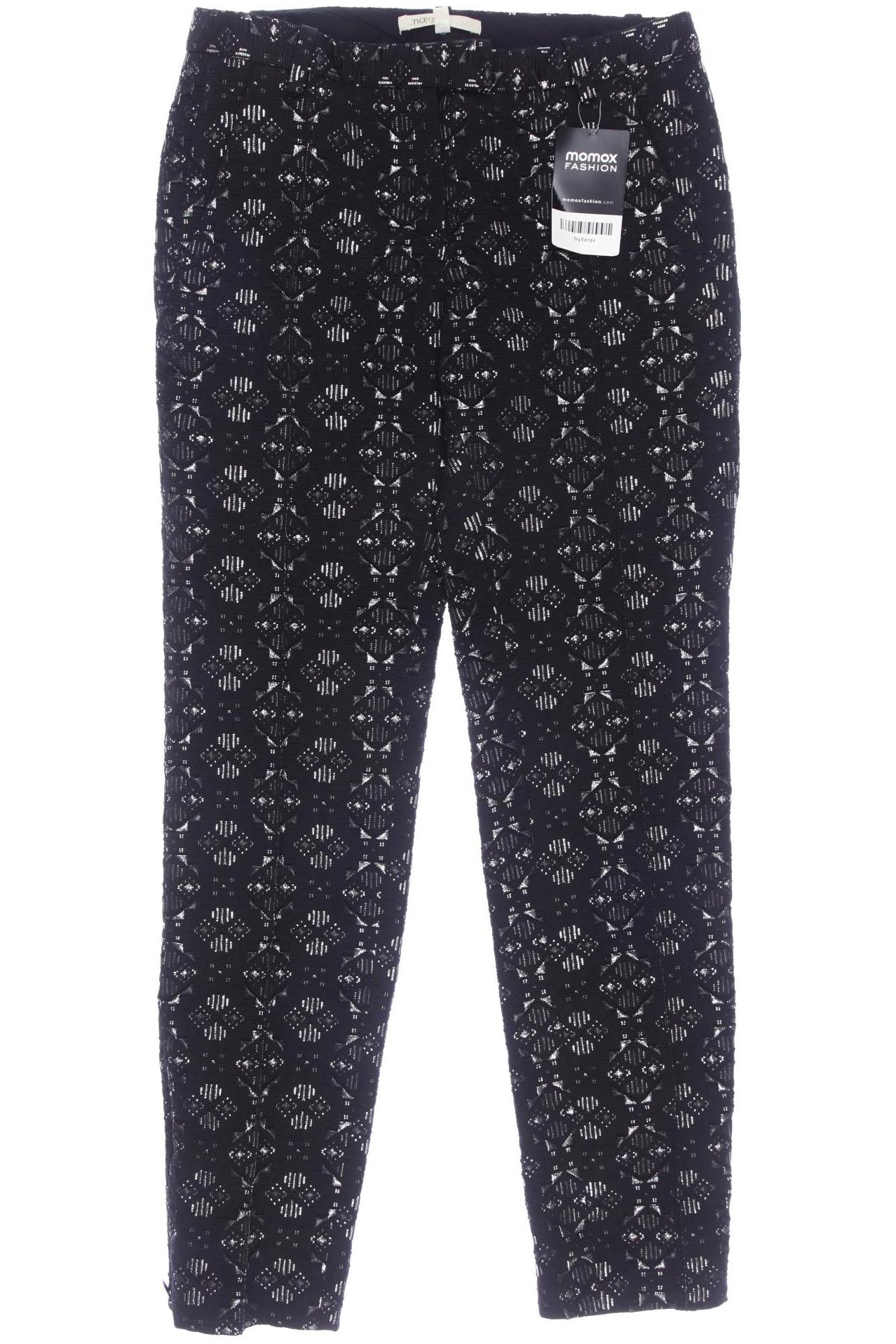 

maje Damen Stoffhose, schwarz, Gr. 34