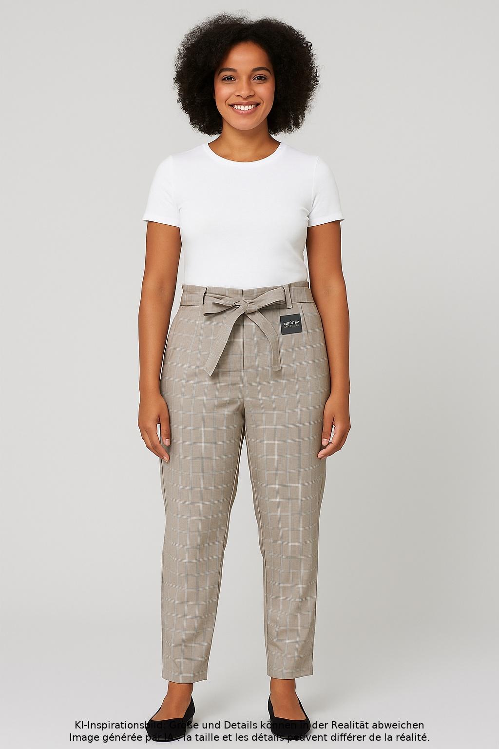 

maje Damen Stoffhose, beige, Gr. 38