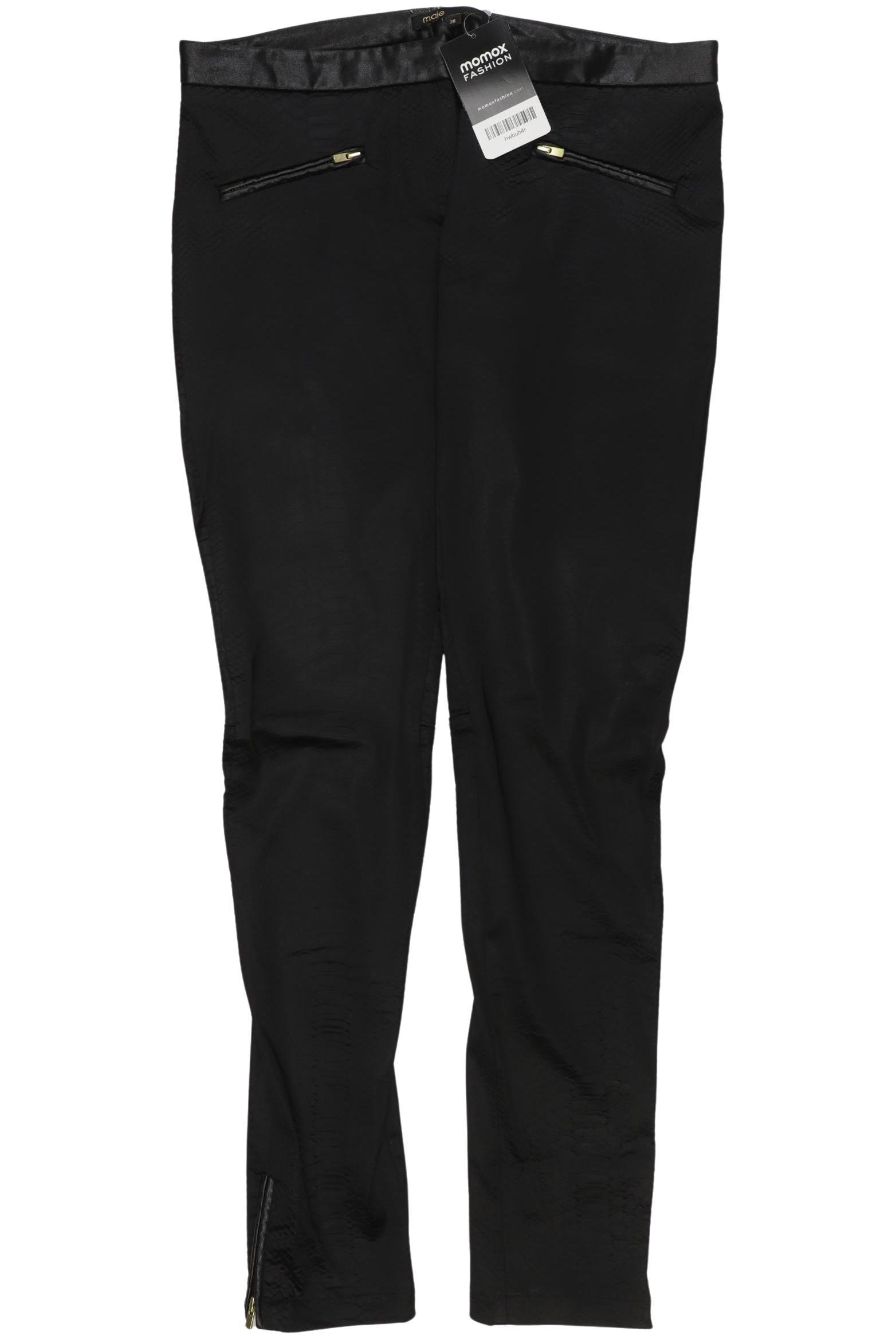 

maje Damen Stoffhose, schwarz, Gr. 36