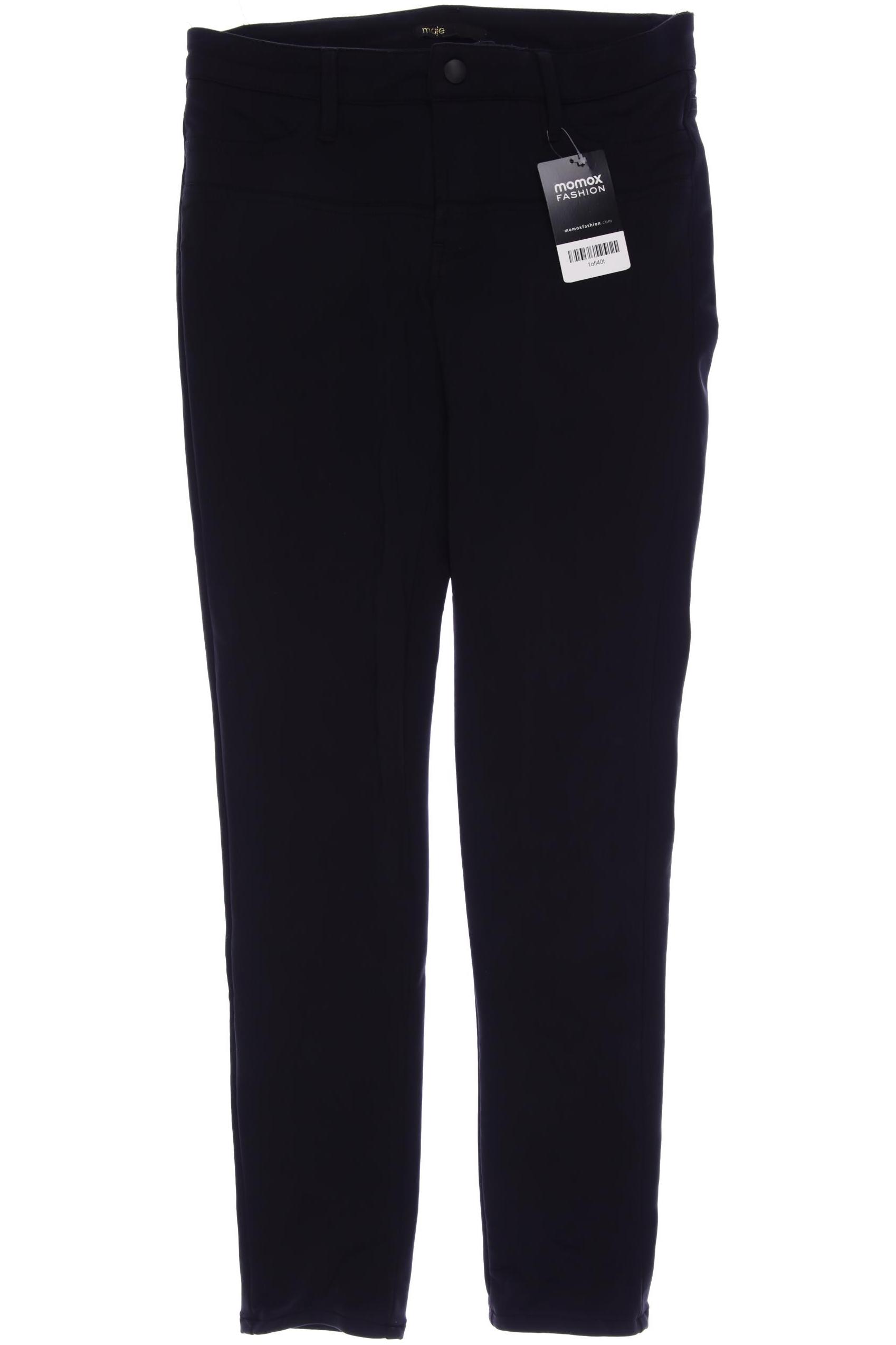 

maje Damen Stoffhose, schwarz, Gr. 38