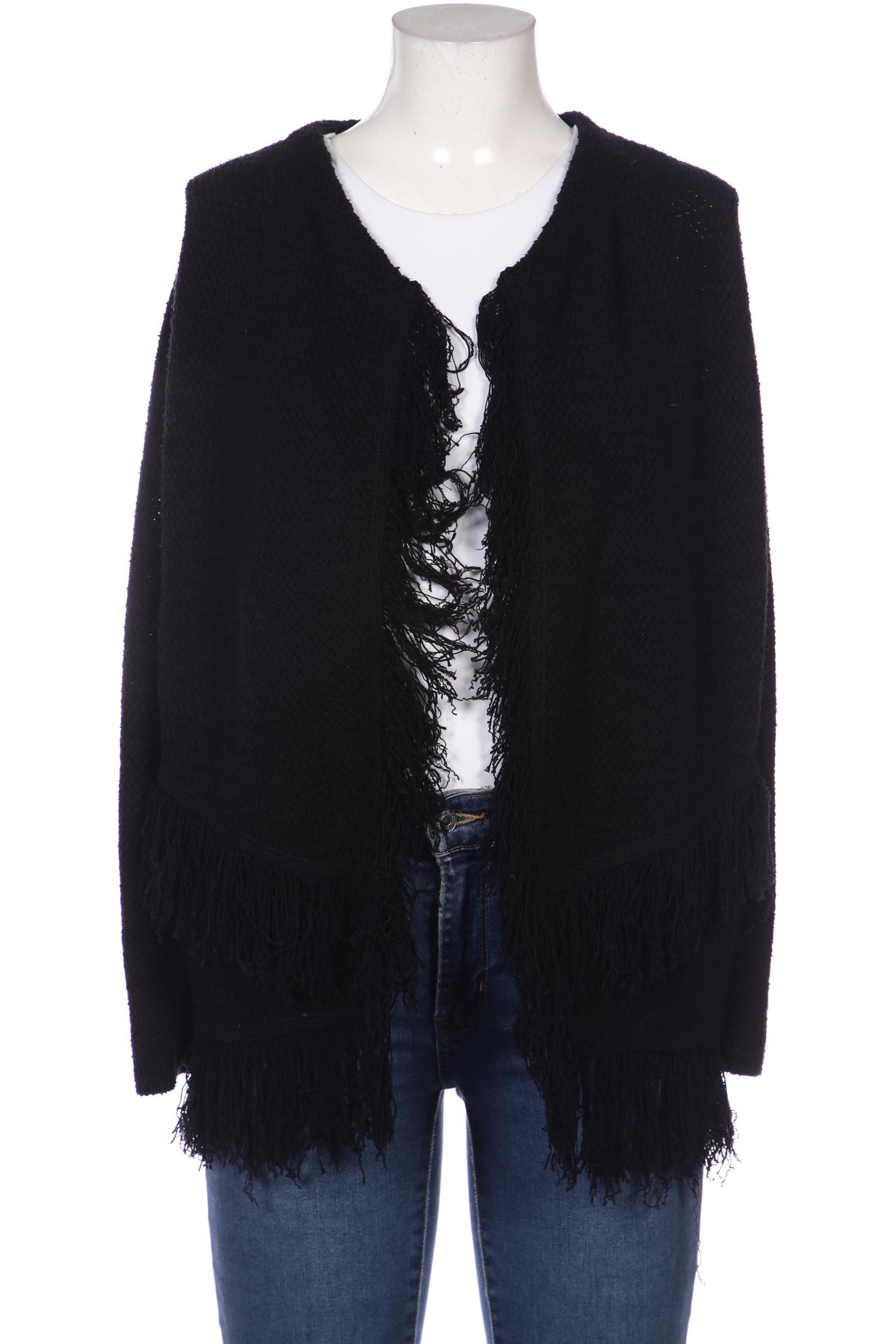 

maje Damen Strickjacke, schwarz