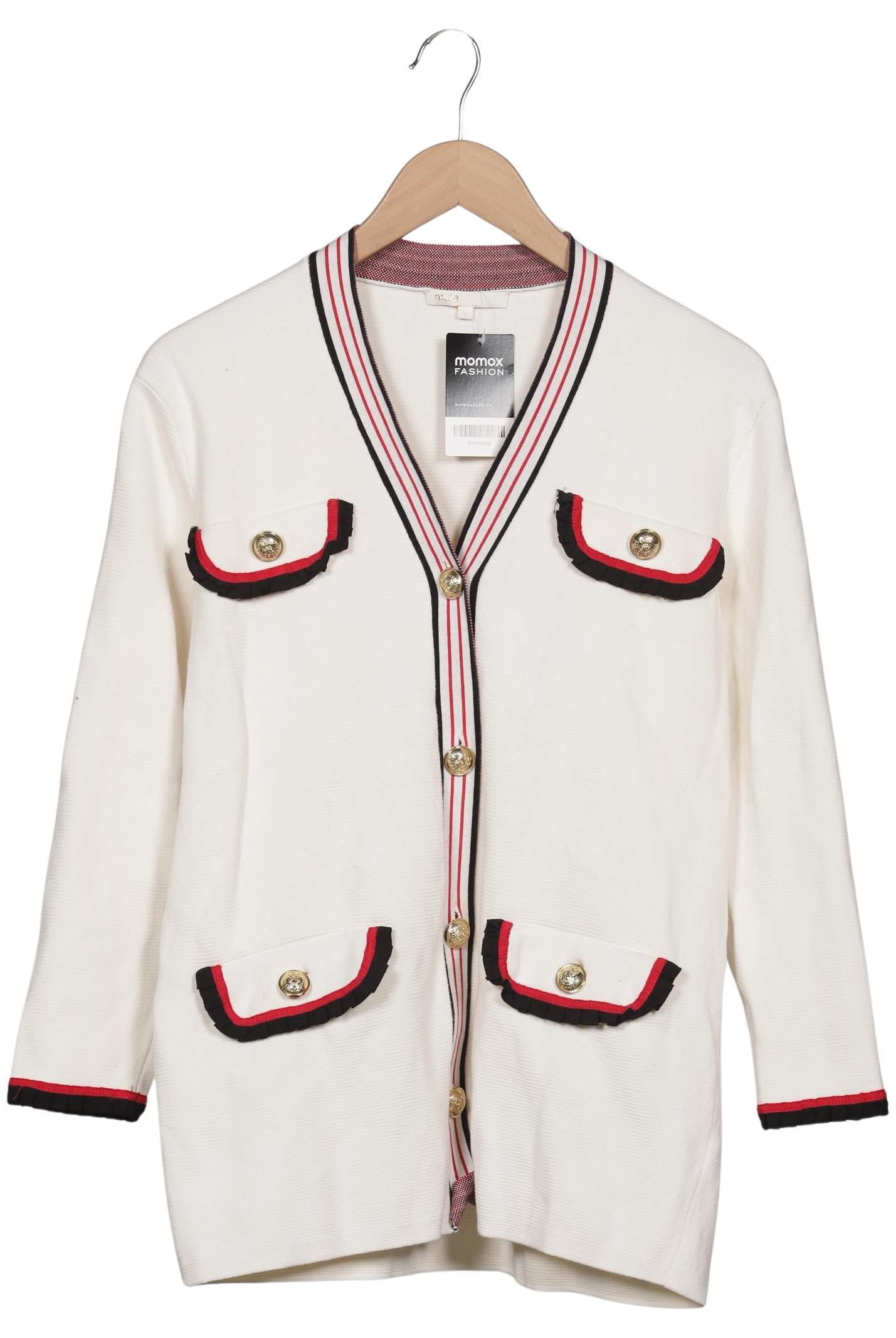 

maje Damen Strickjacke, cremeweiß, Gr. 38