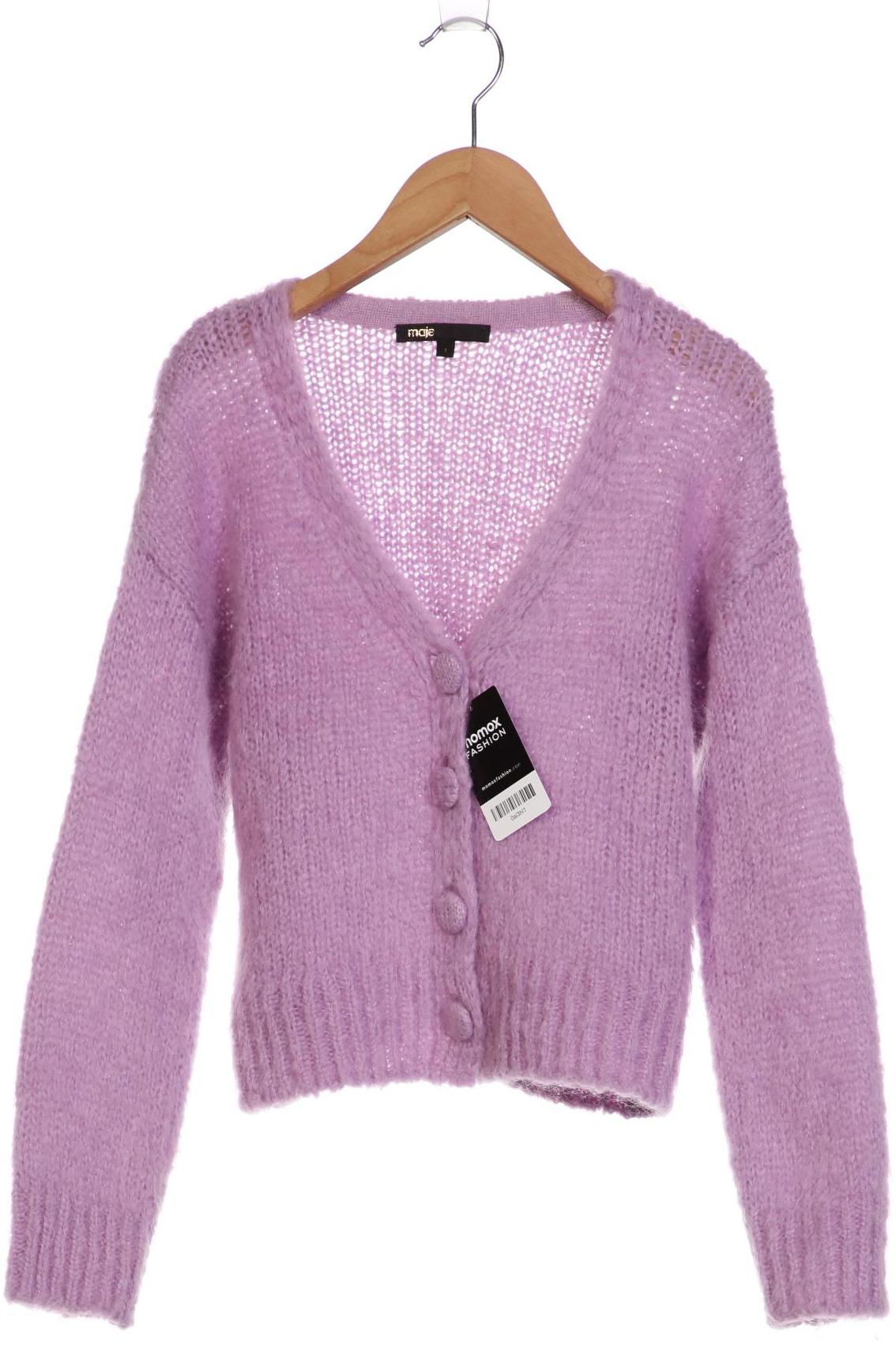 

maje Damen Strickjacke, flieder, Gr. 36