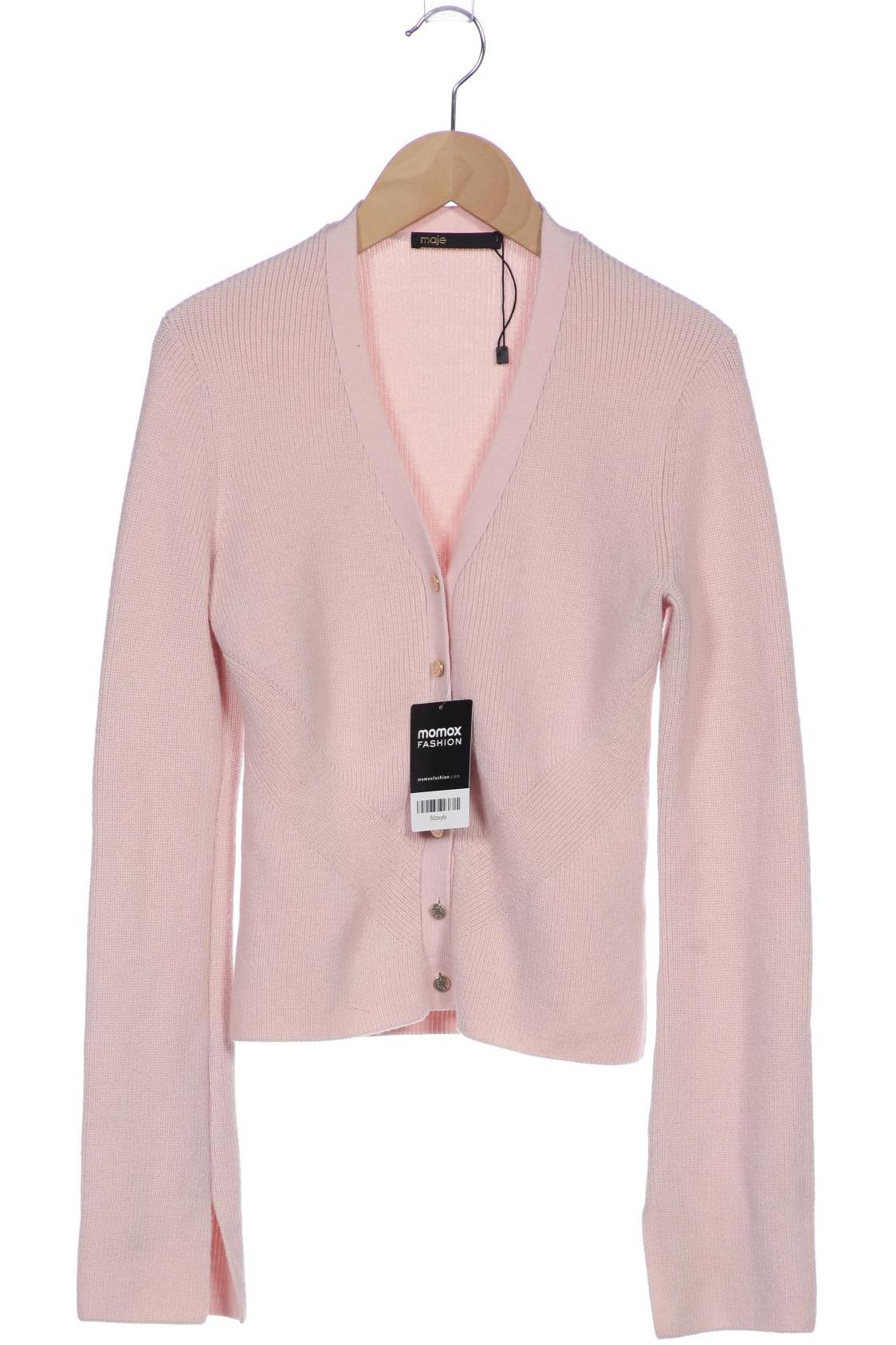 

maje Damen Strickjacke, pink, Gr. 36