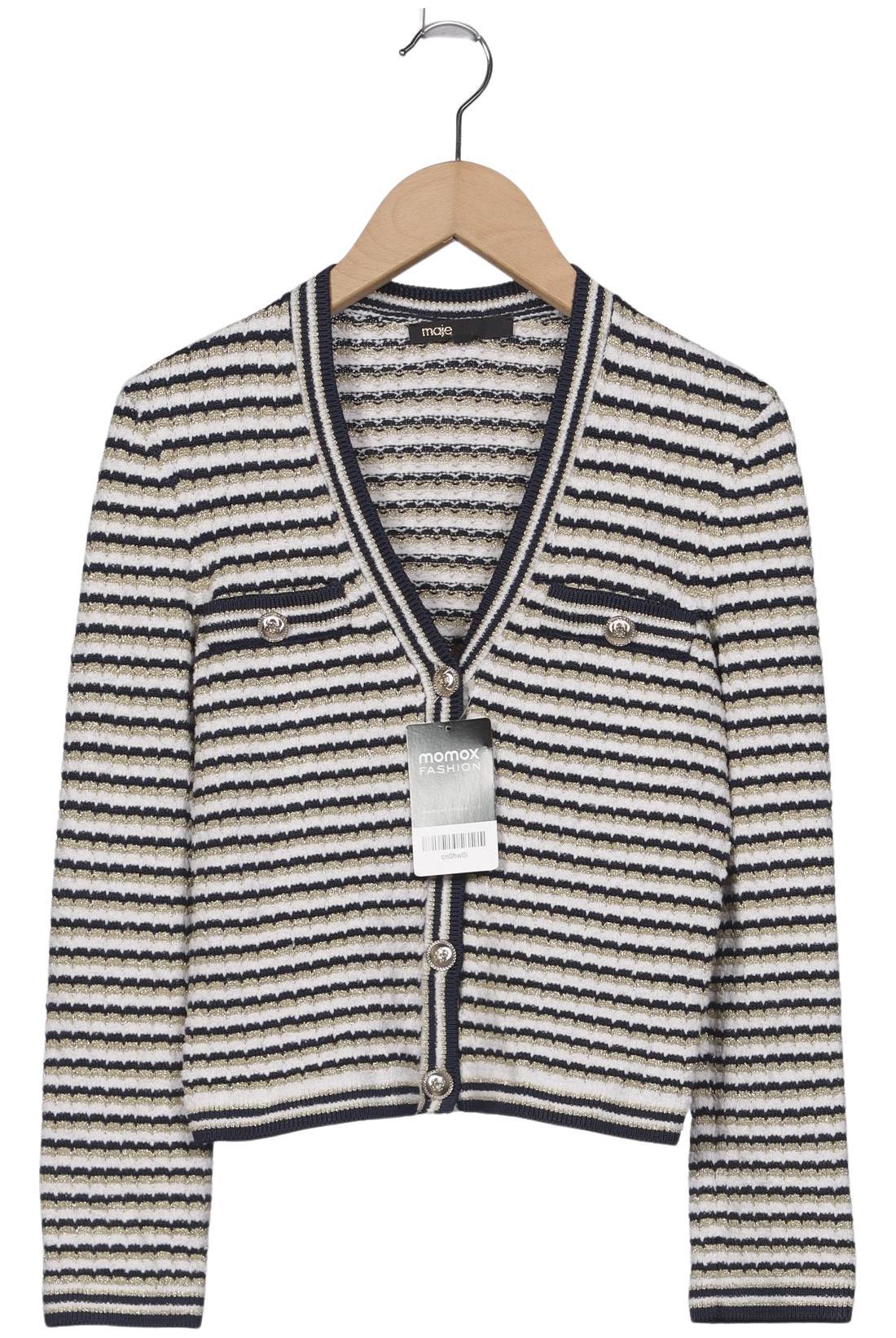 

maje Damen Strickjacke, mehrfarbig, Gr. 36