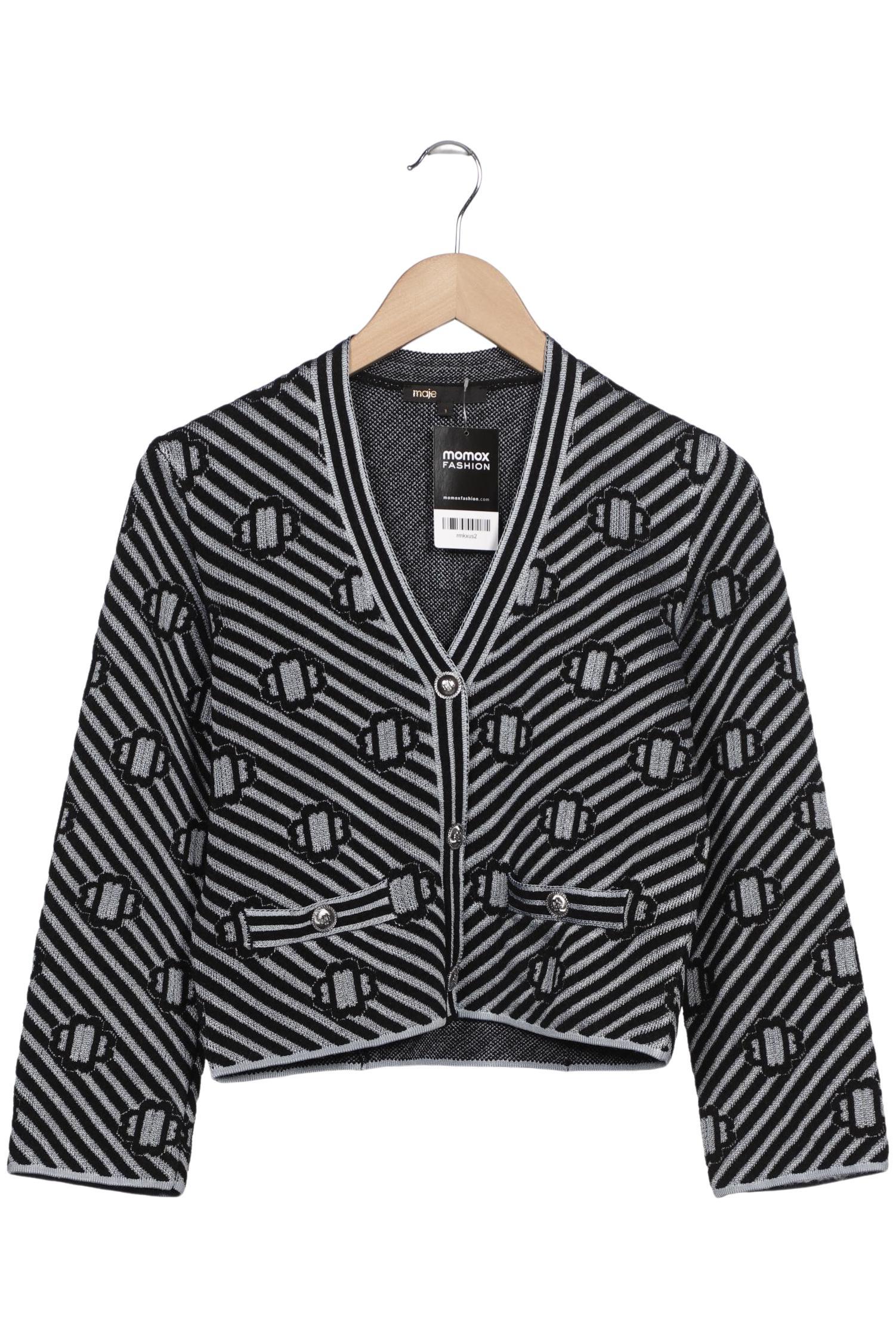 

maje Damen Strickjacke, mehrfarbig, Gr. 36