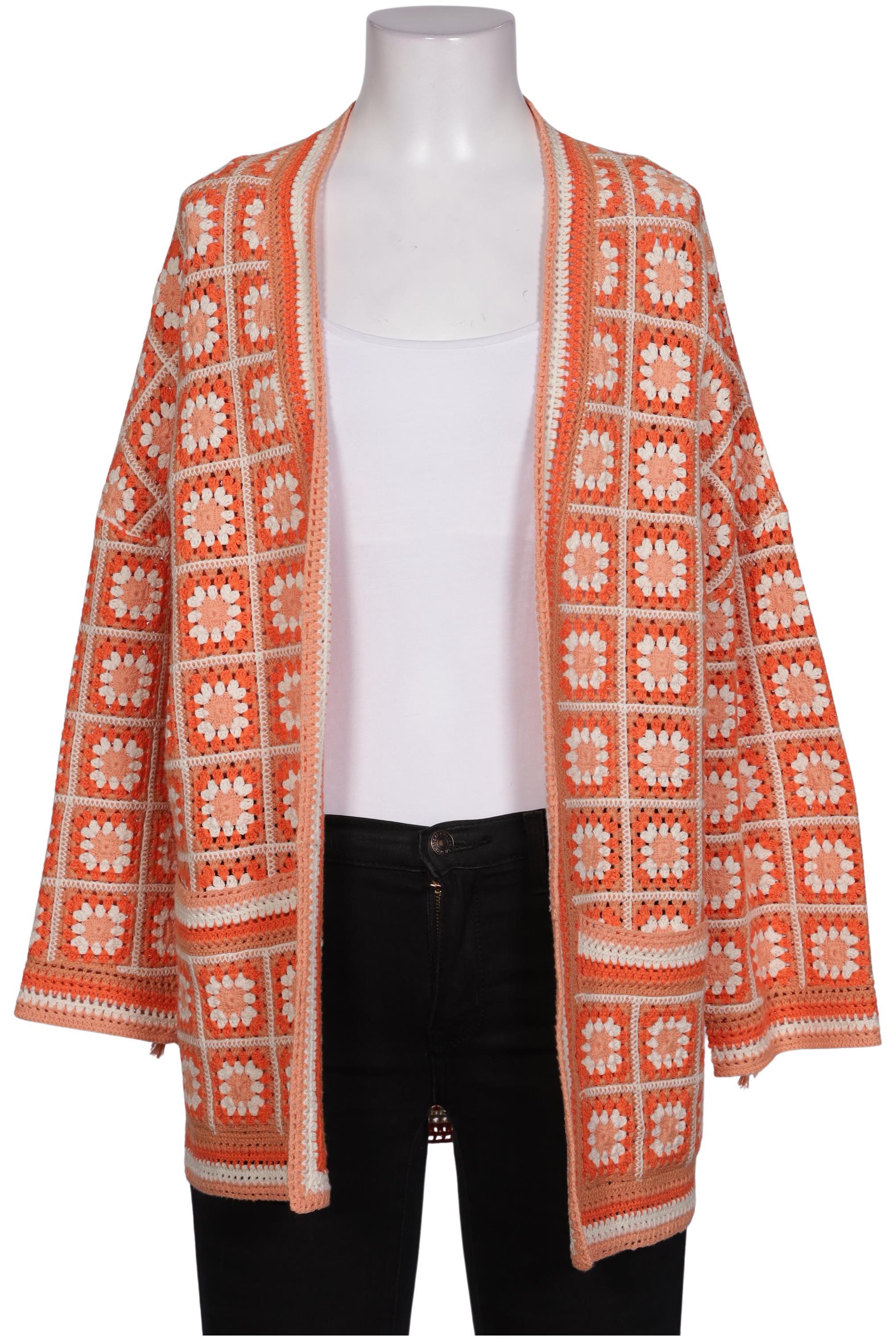 

maje Damen Strickjacke, orange, Gr. 36