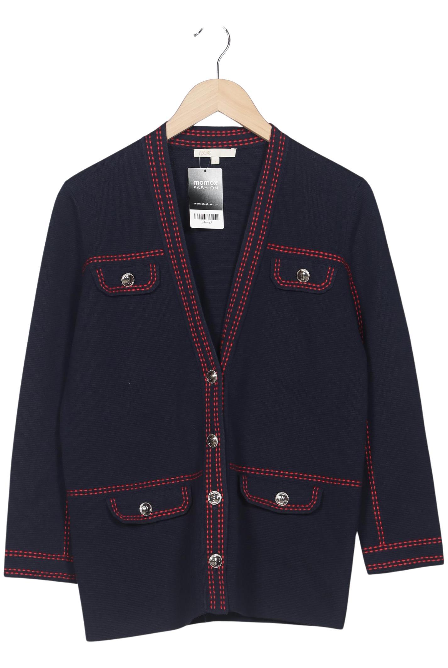 

maje Damen Strickjacke, marineblau, Gr. 36