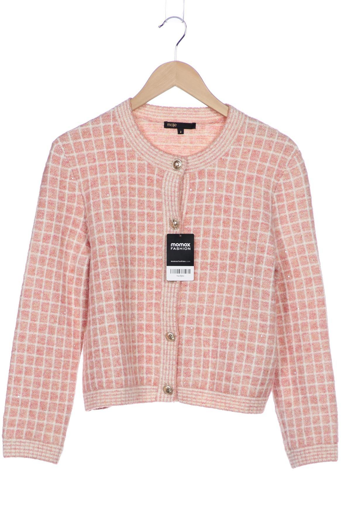 

maje Damen Strickjacke, pink, Gr. 38