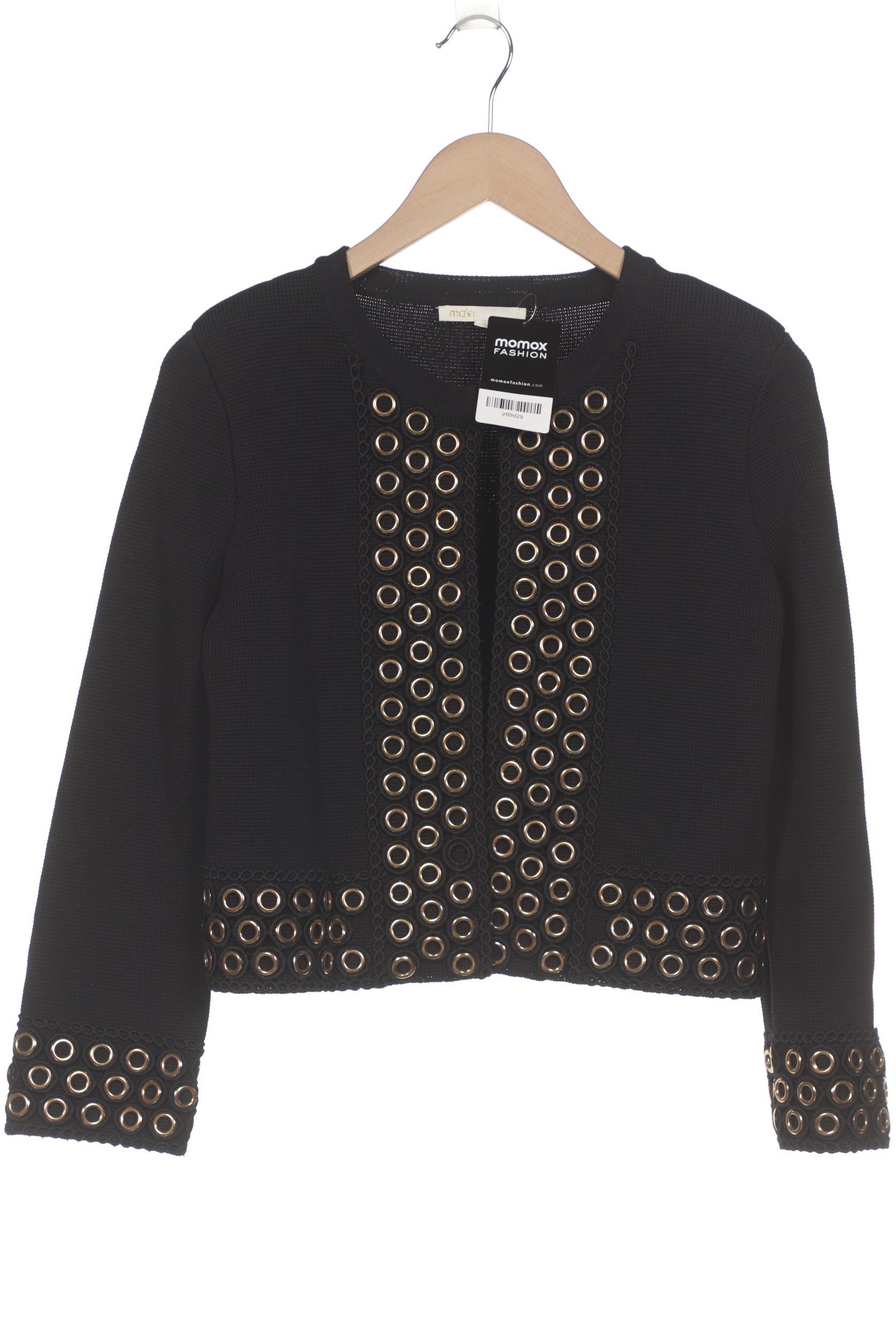 

maje Damen Strickjacke, schwarz, Gr. 38