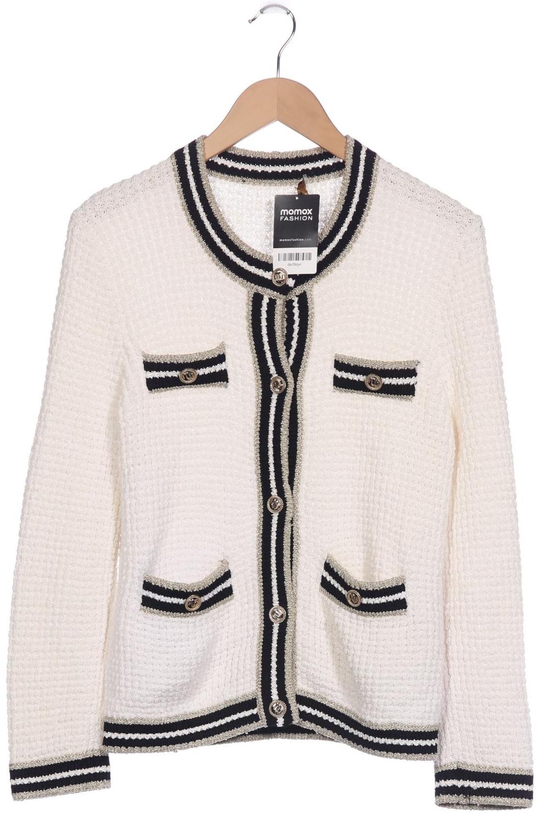 

maje Damen Strickjacke, weiß, Gr. 38