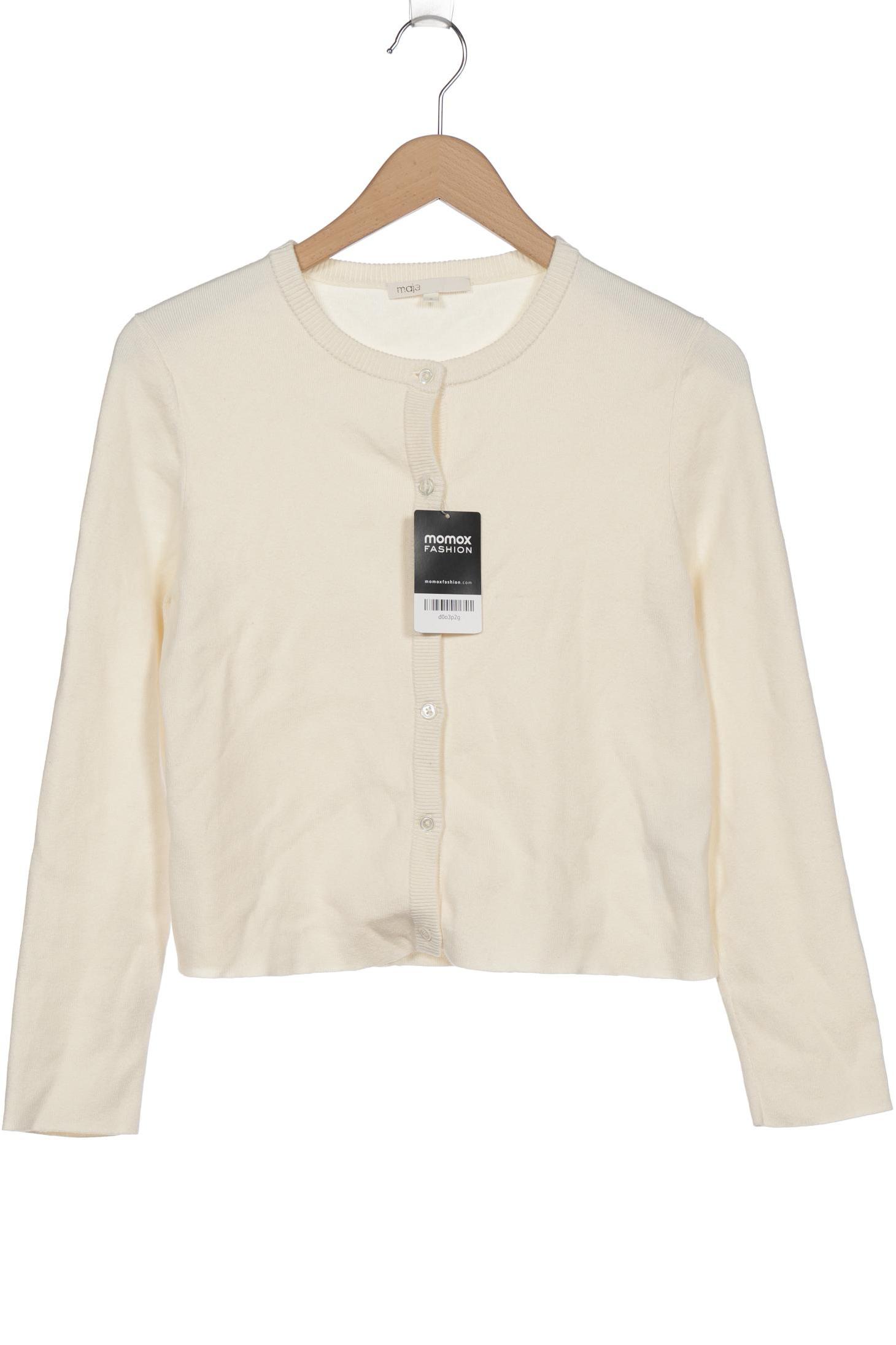 

maje Damen Strickjacke, cremeweiß, Gr. 38