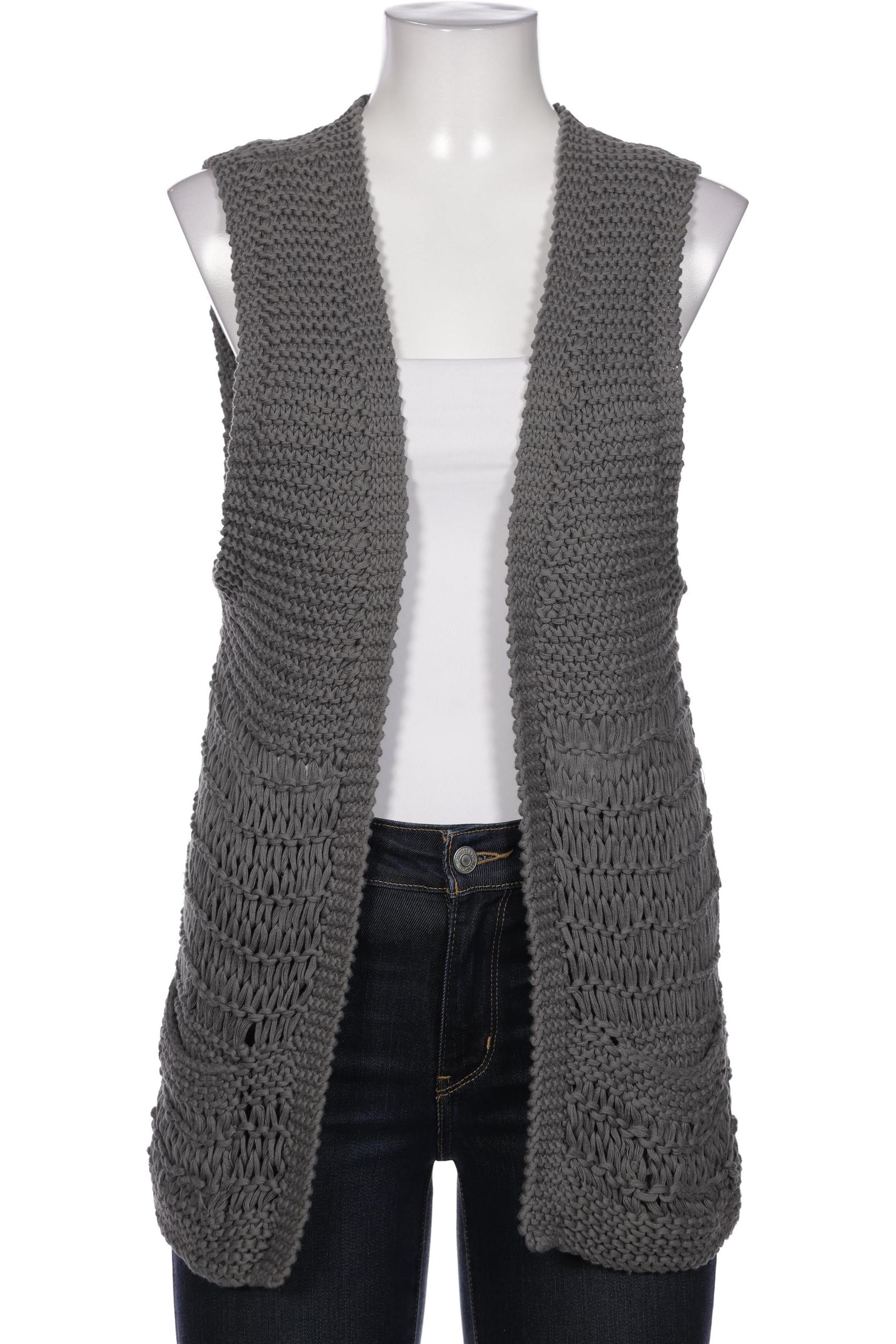 

maje Damen Strickjacke, grau, Gr. 36