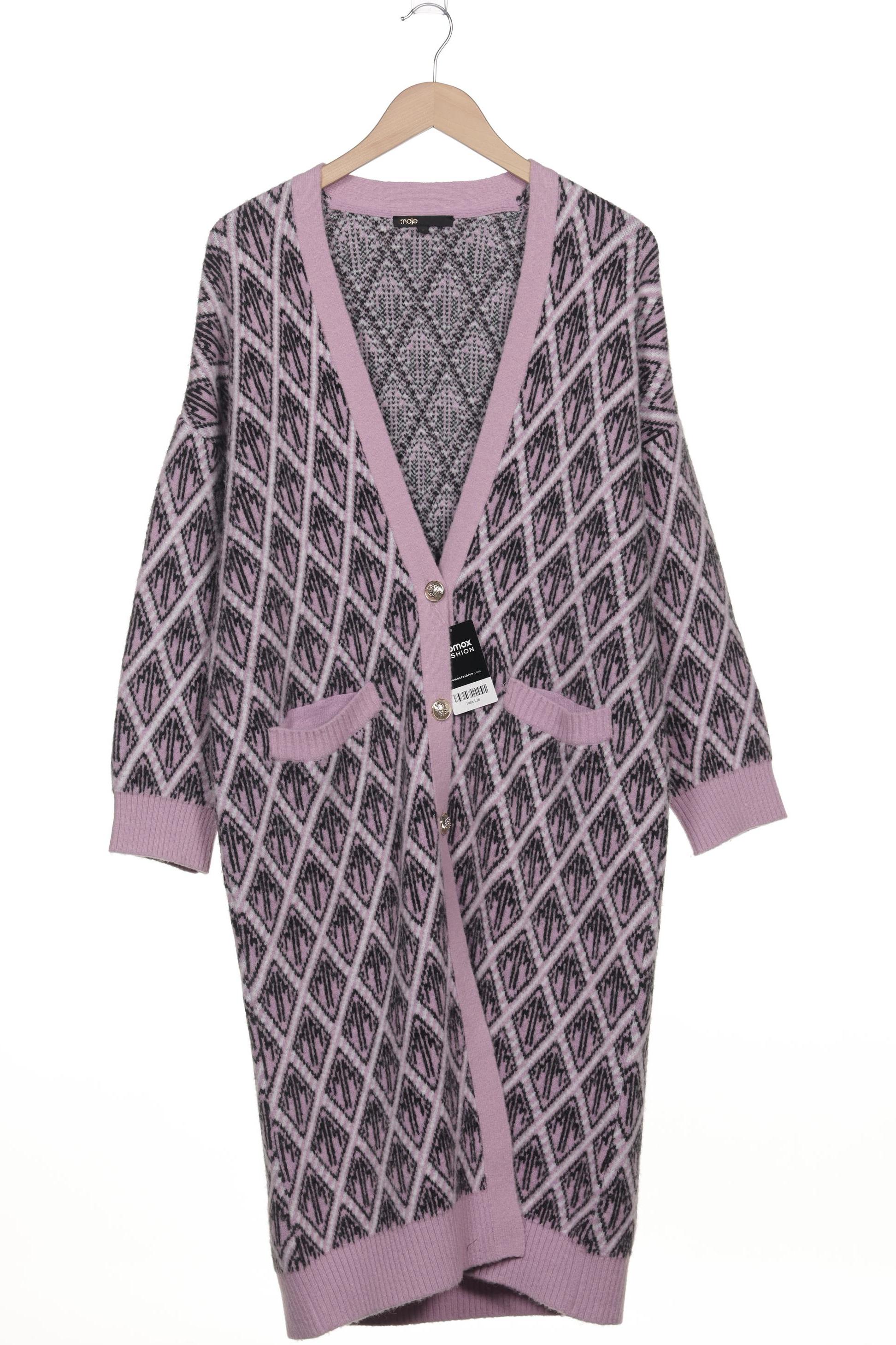 

maje Damen Strickjacke, pink, Gr. 38