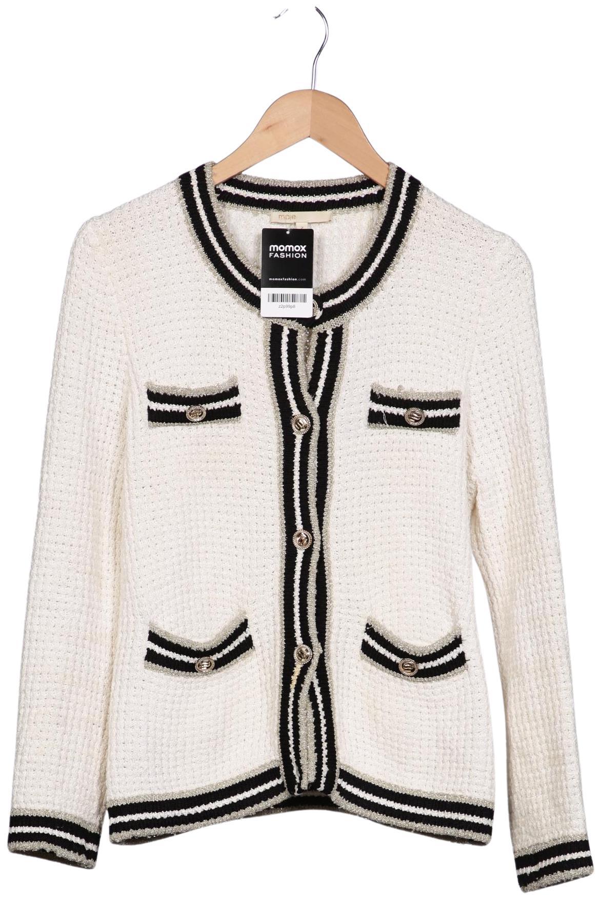 

maje Damen Strickjacke, cremeweiß, Gr. 38
