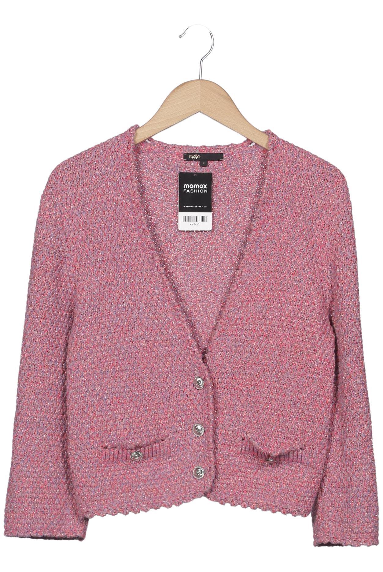 

maje Damen Strickjacke, pink, Gr. 38