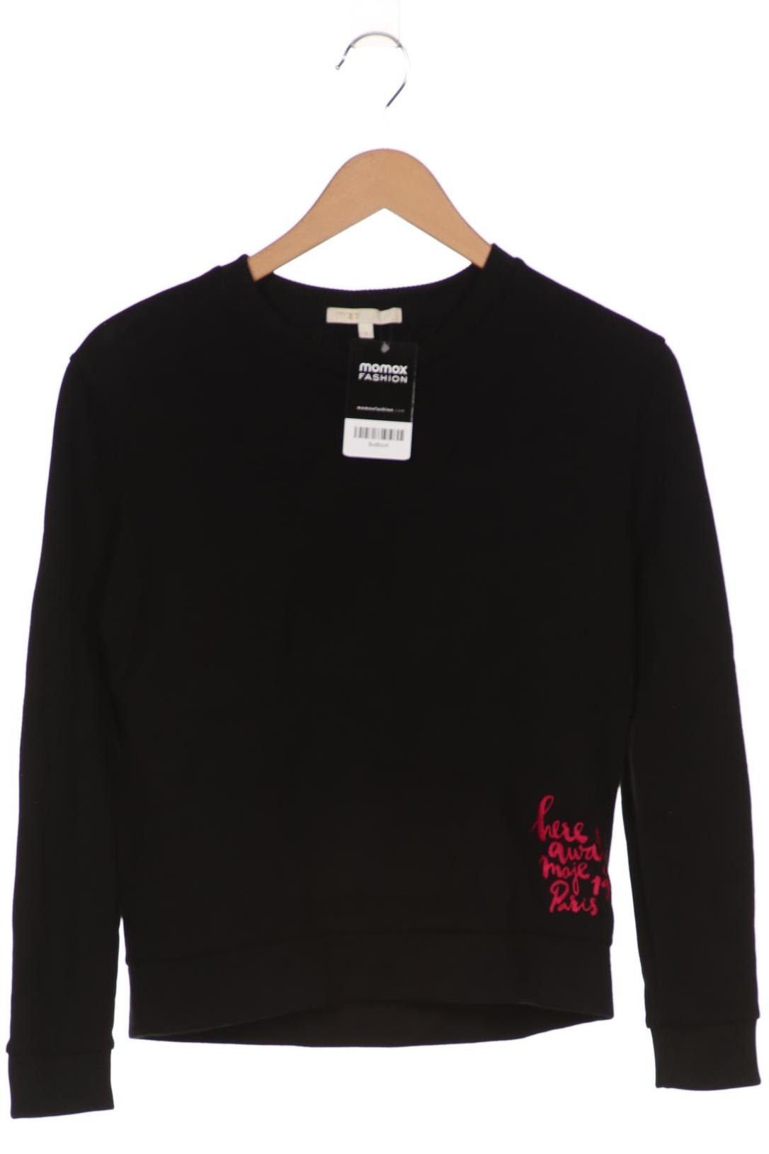 

maje Damen Sweatshirt, schwarz, Gr. 36