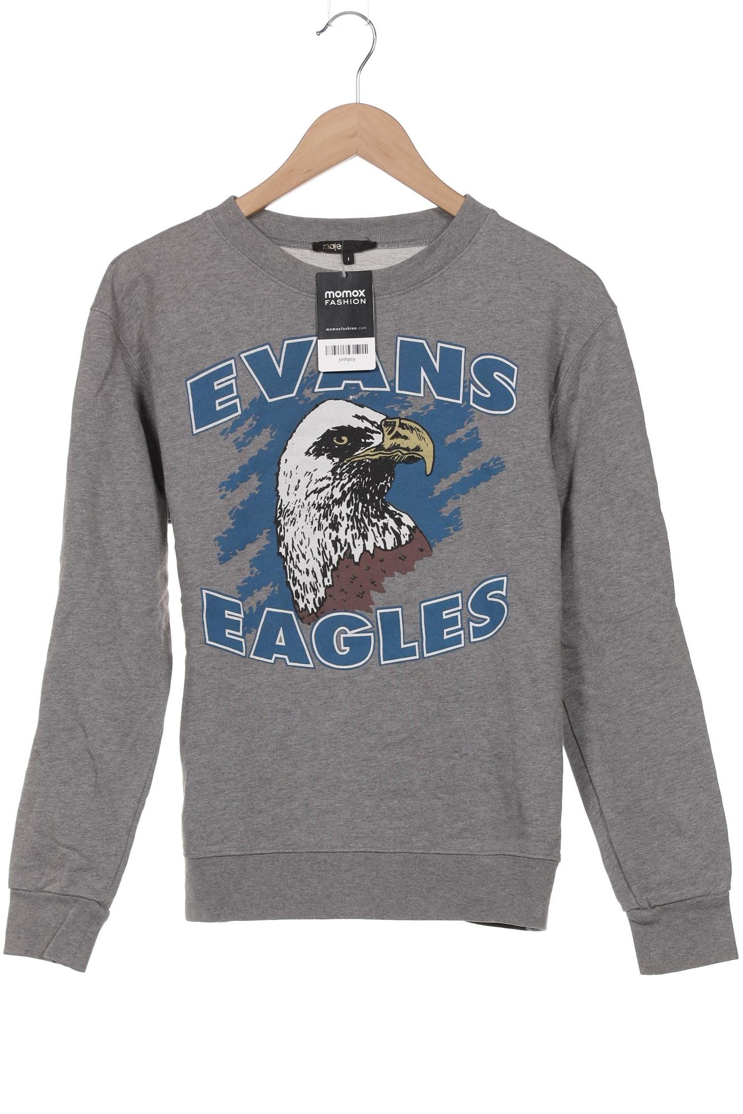 

maje Damen Sweatshirt, grau, Gr. 36