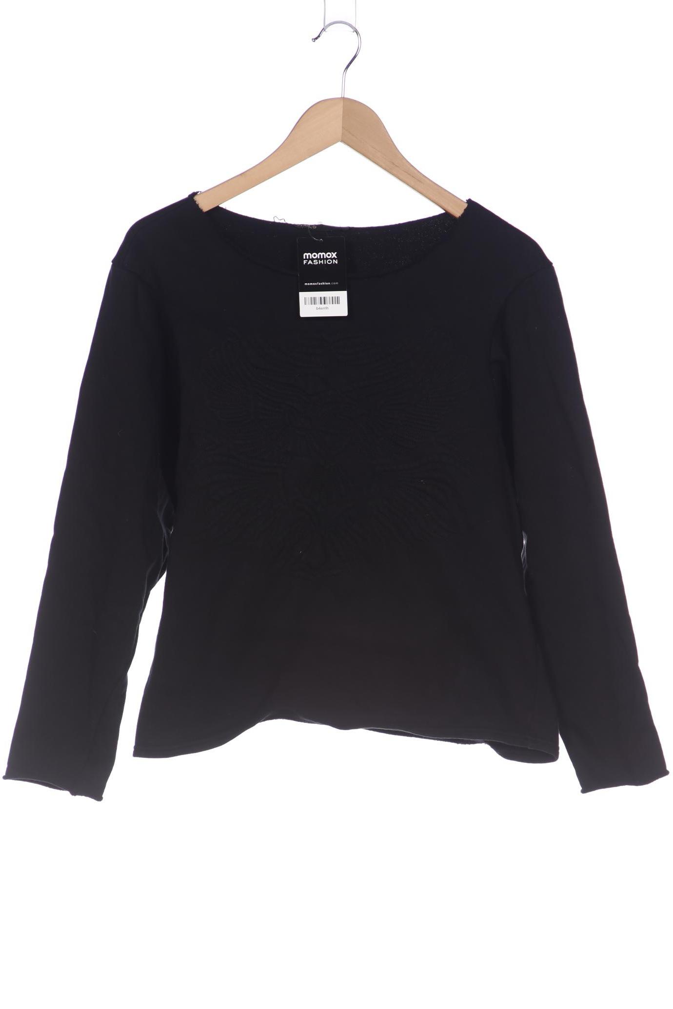 

maje Damen Sweatshirt, schwarz, Gr. 38