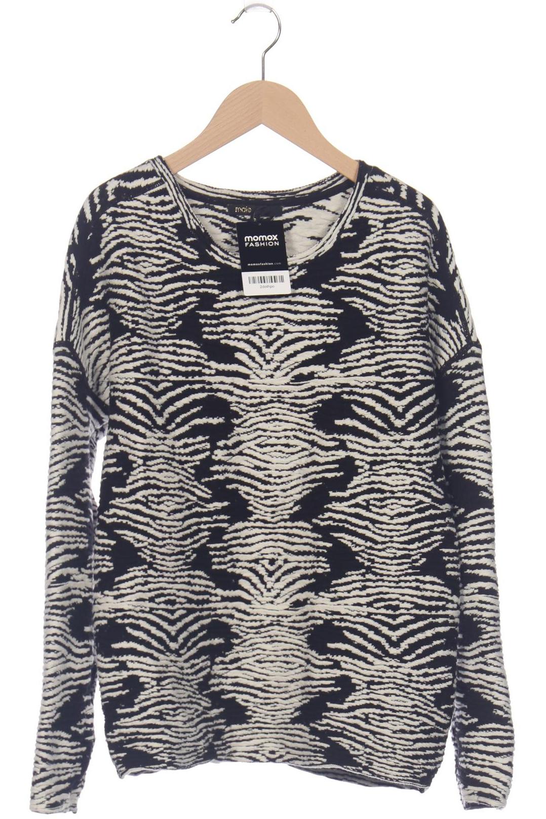 

maje Damen Sweatshirt, schwarz, Gr. 38