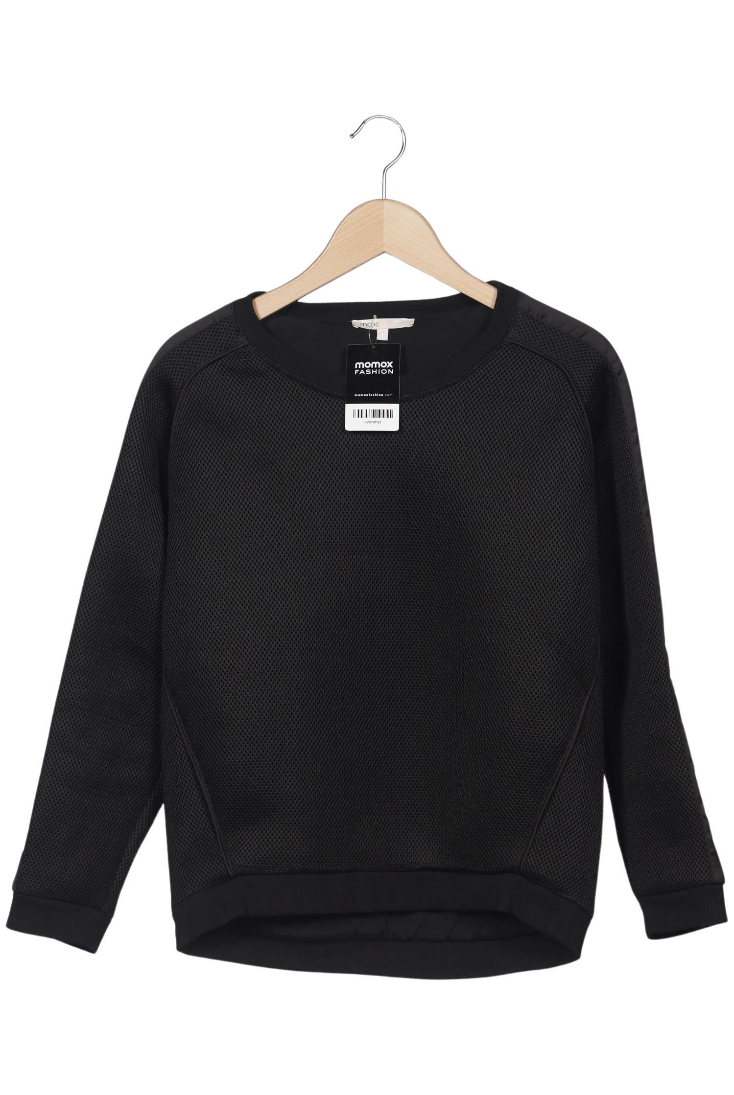 

maje Damen Sweatshirt, schwarz, Gr. 42