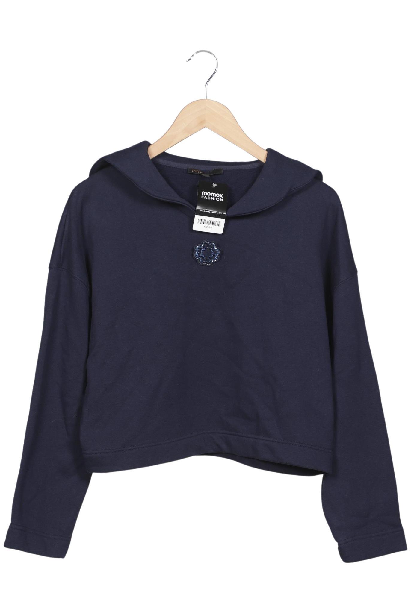 

maje Damen Sweatshirt, marineblau, Gr. 36