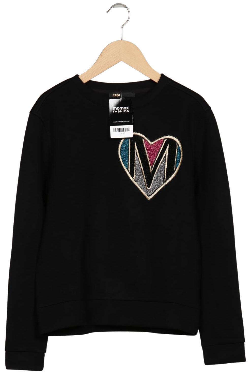 

maje Damen Sweatshirt, schwarz, Gr. 38