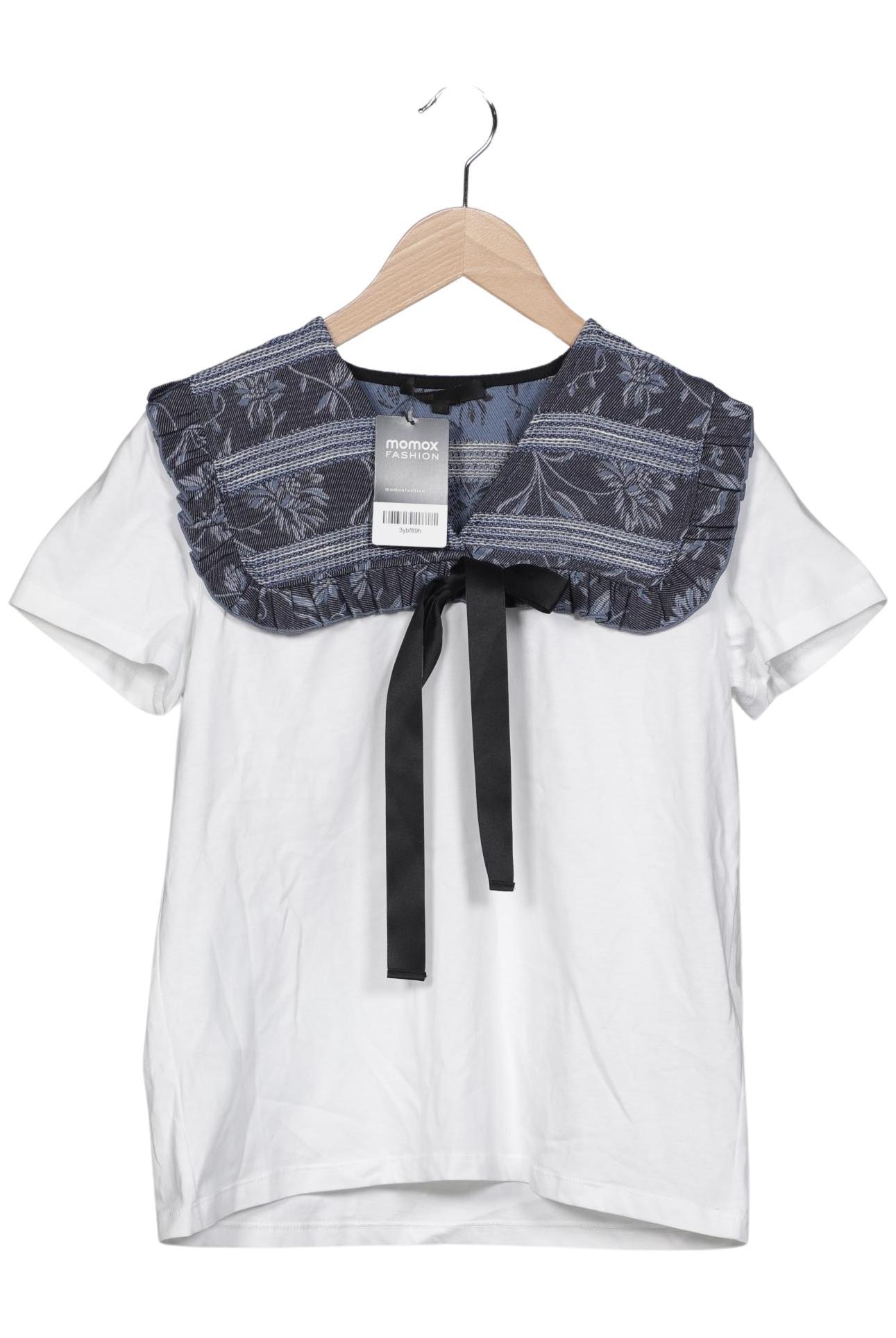 

maje Damen T-Shirt, weiß, Gr. 38