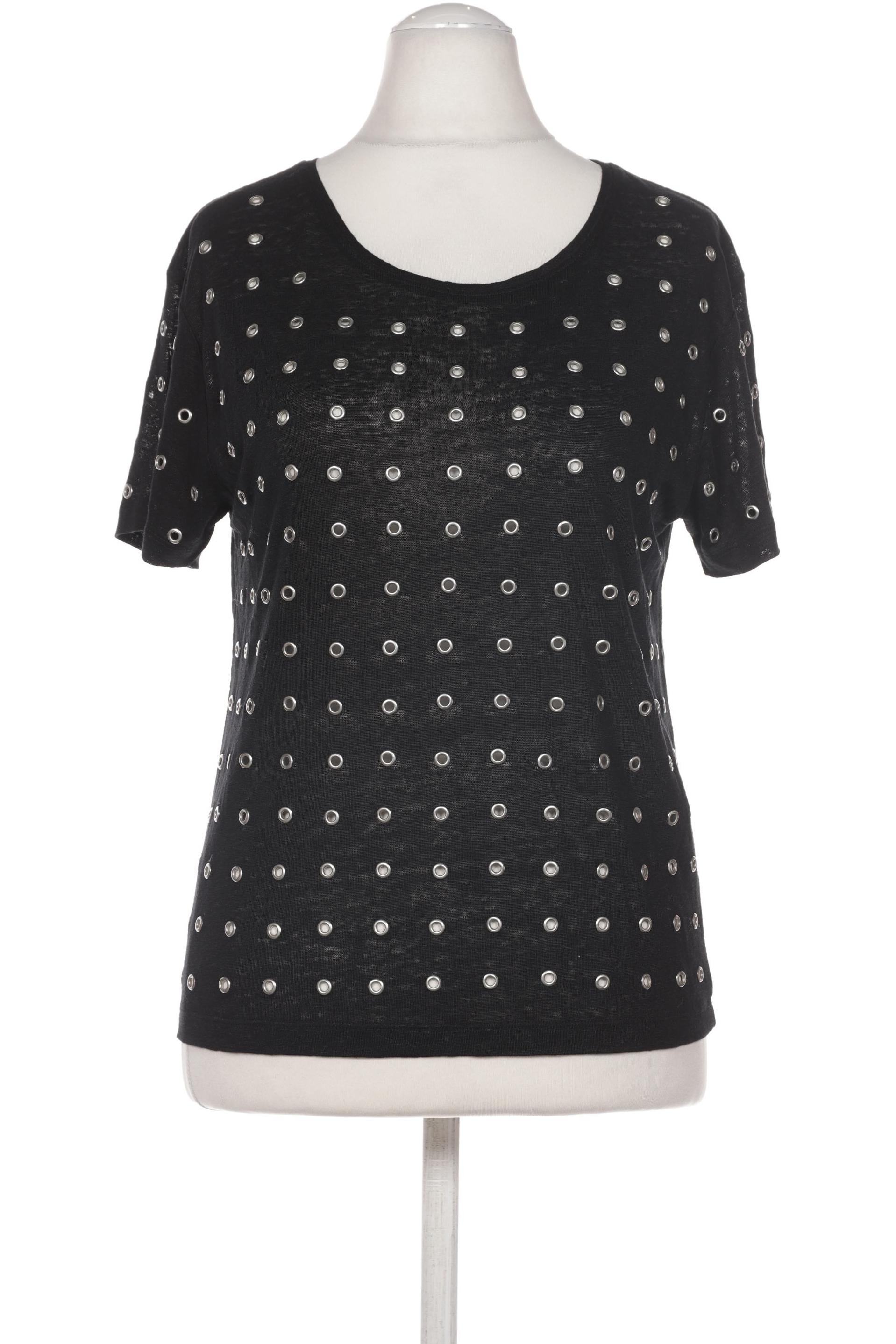 

maje Damen T-Shirt, schwarz, Gr. 36