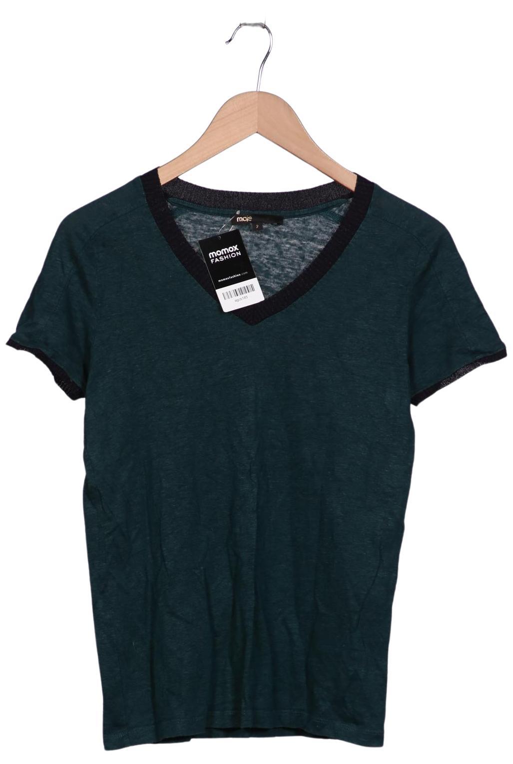 

maje Damen T-Shirt, grün, Gr. 38