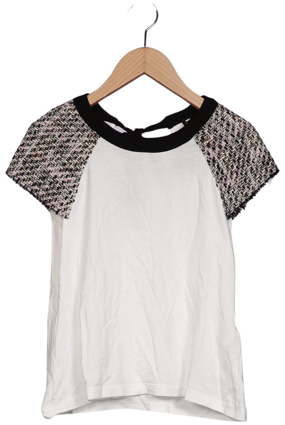 

maje Damen T-Shirt, weiß, Gr. 36