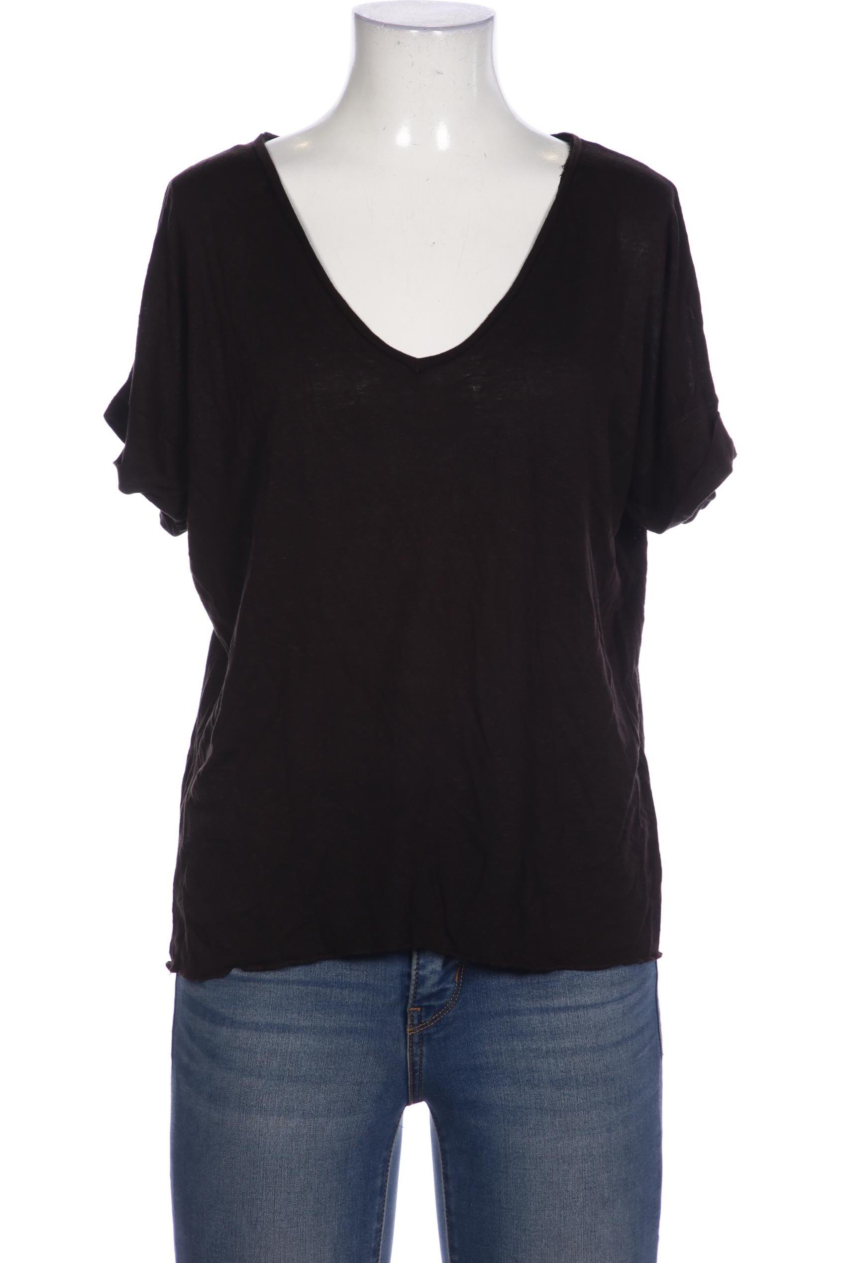 

maje Damen T-Shirt, braun, Gr. 36