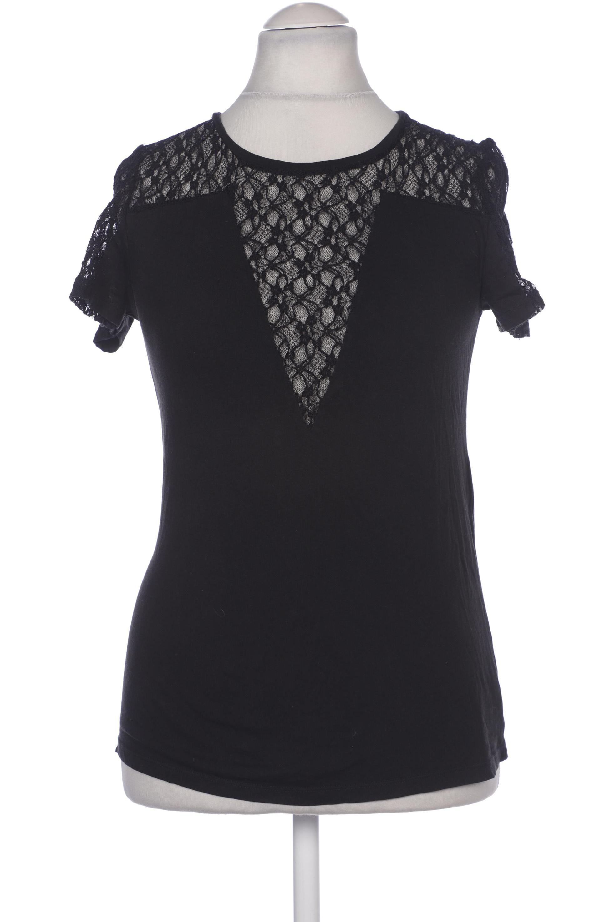 

maje Damen T-Shirt, schwarz, Gr. 42
